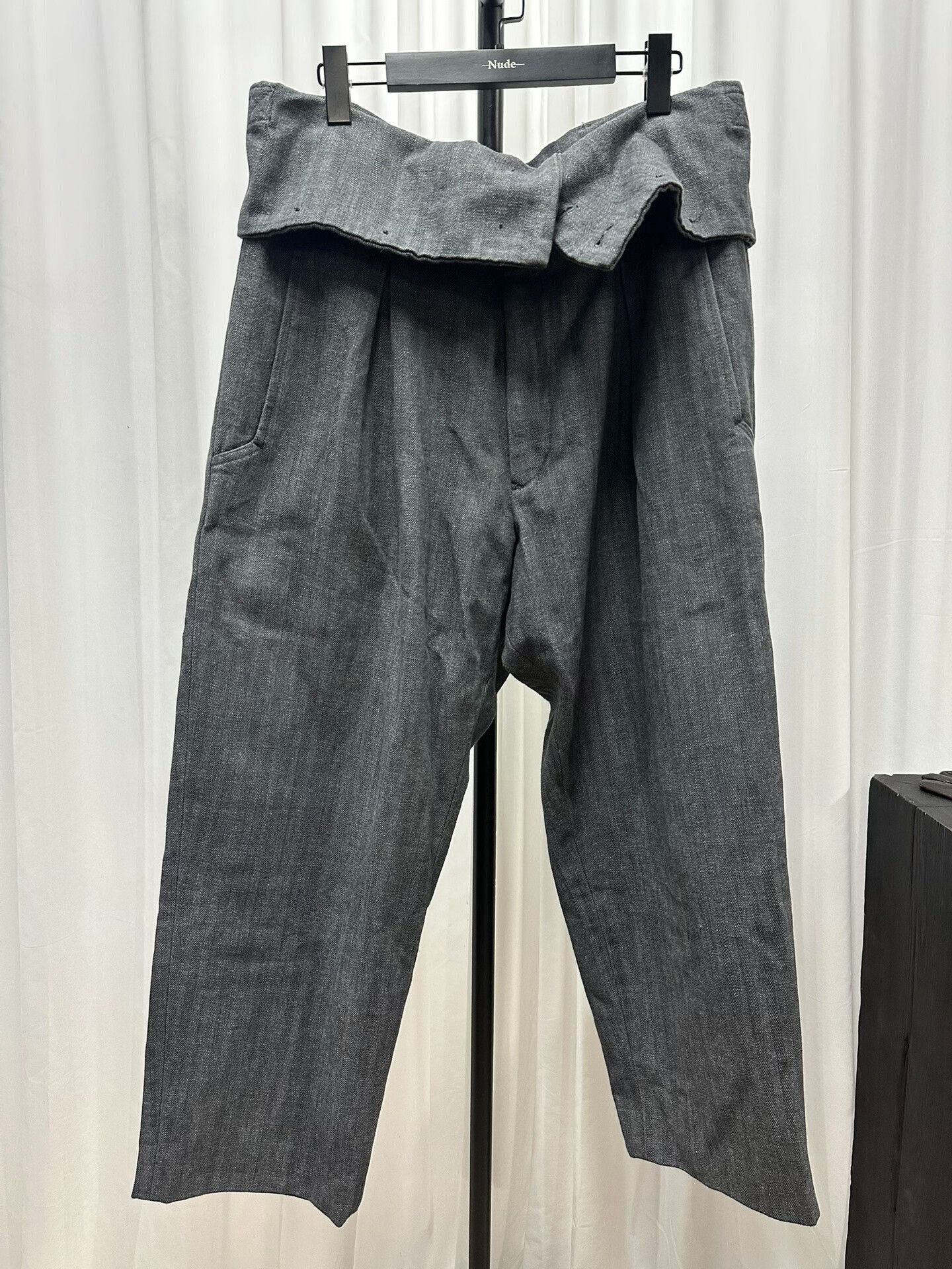 Yohji Yamamoto Yohji Yamamoto Striped Dress Trousers 2011 Size US 30 / EU 46 - 4 Thumbnail
