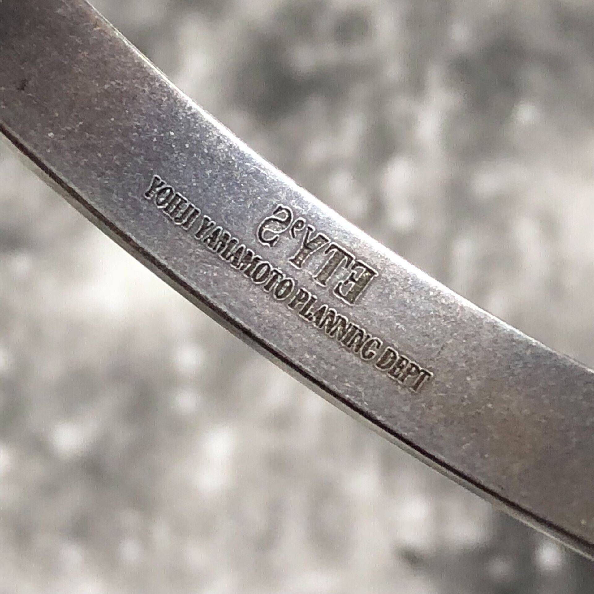 Yohji Yamamoto Yohji Yamamoto SYTE Brass Quote Bracelet Size ONE SIZE - 7 Thumbnail