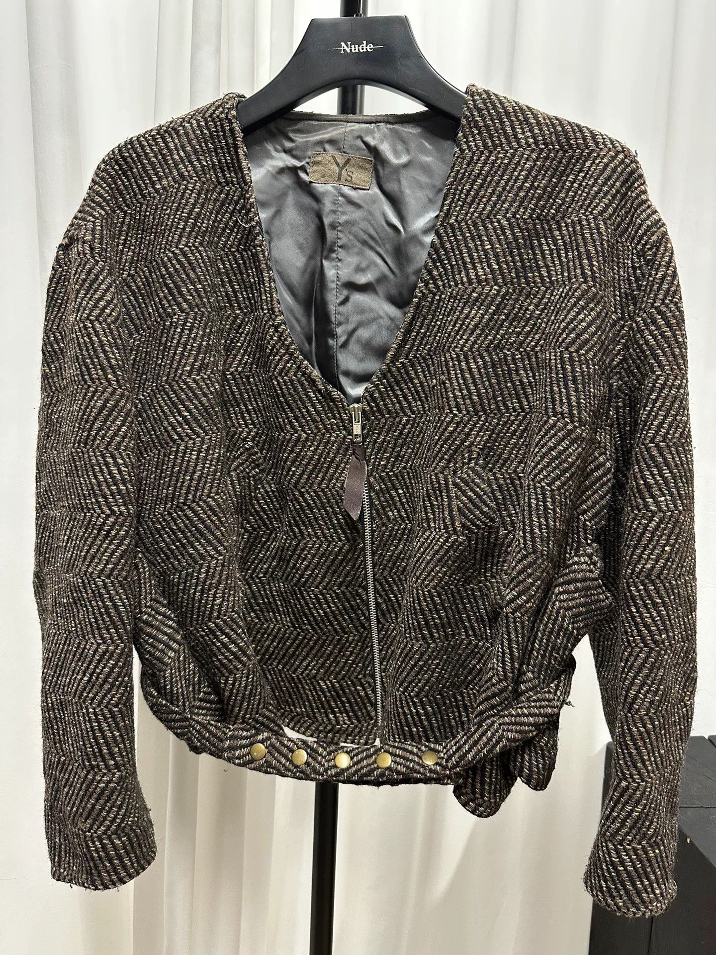Y's Yohji Yamamoto 80s Twill Jacket Size US L / EU 52-54 / 3 - 2 Thumbnail