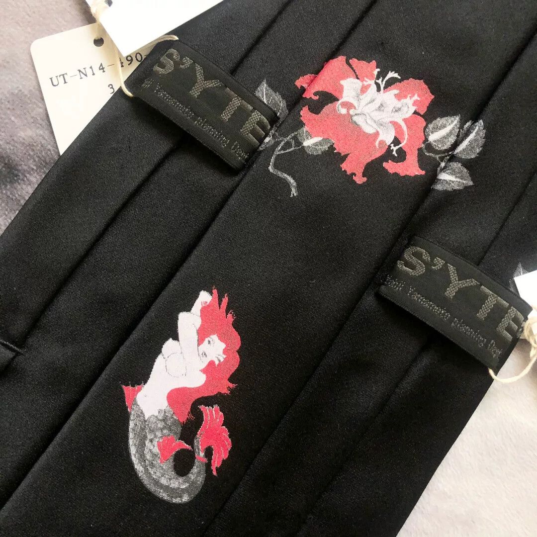Yohji Yamamoto Yohji Yamamoto SYTE Silk Tie Size ONE SIZE - 6 Thumbnail