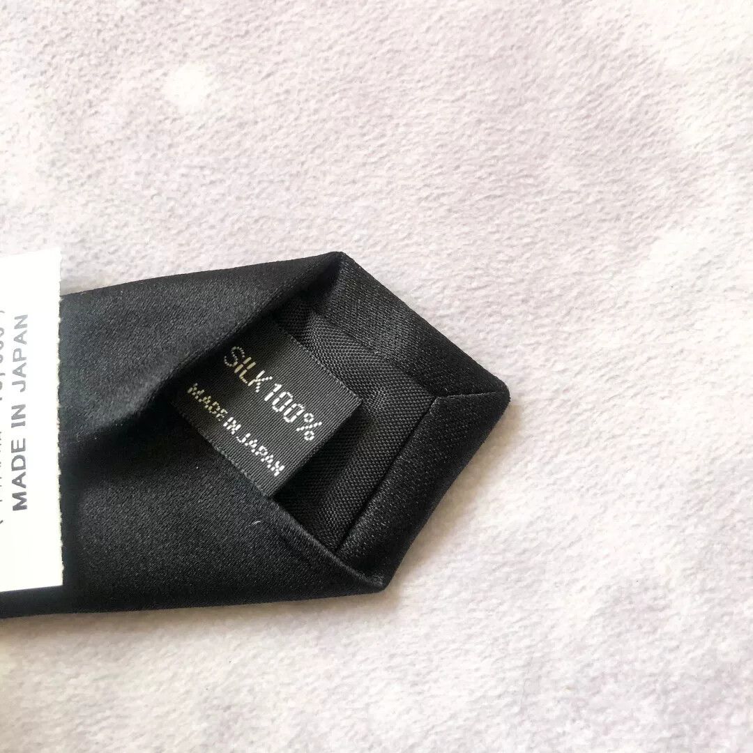 Yohji Yamamoto Yohji Yamamoto SYTE Silk Tie Size ONE SIZE - 9 Thumbnail