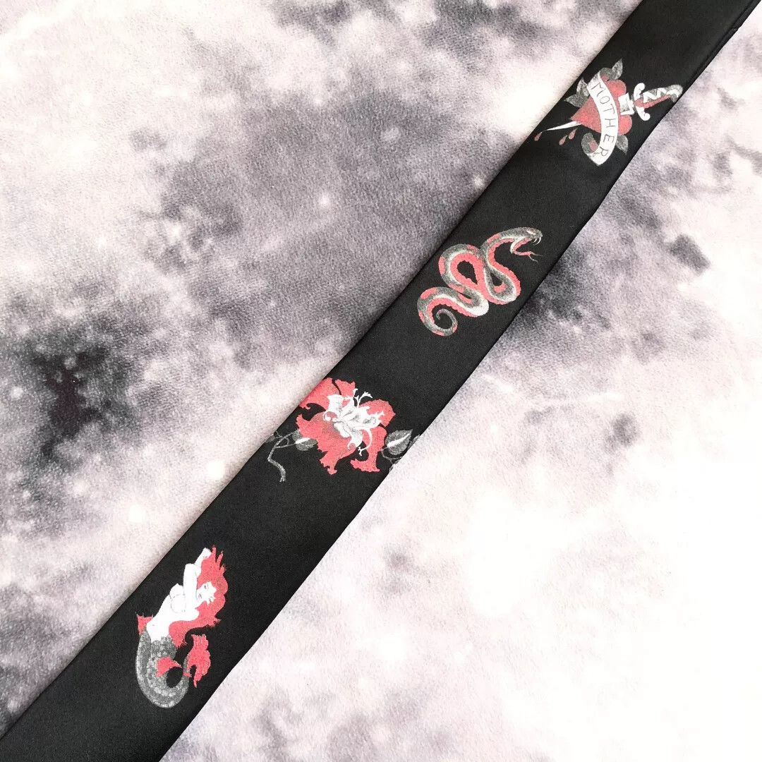 Yohji Yamamoto Yohji Yamamoto SYTE Silk Tie Size ONE SIZE - 3 Thumbnail