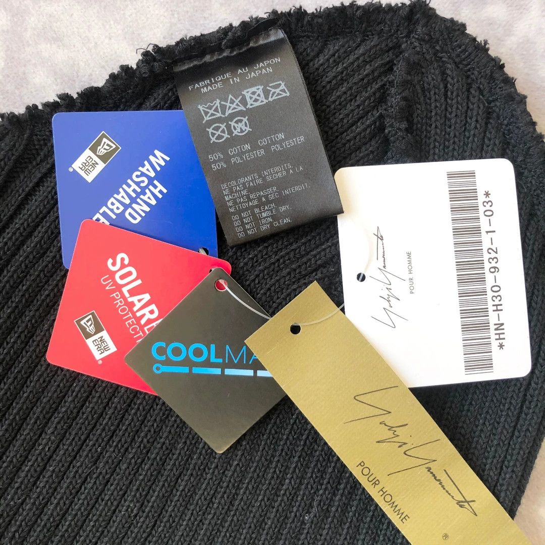 Yohji Yamamoto Yohji Yamamoto x New Era Knit Cap Size ONE SIZE - 8 Thumbnail