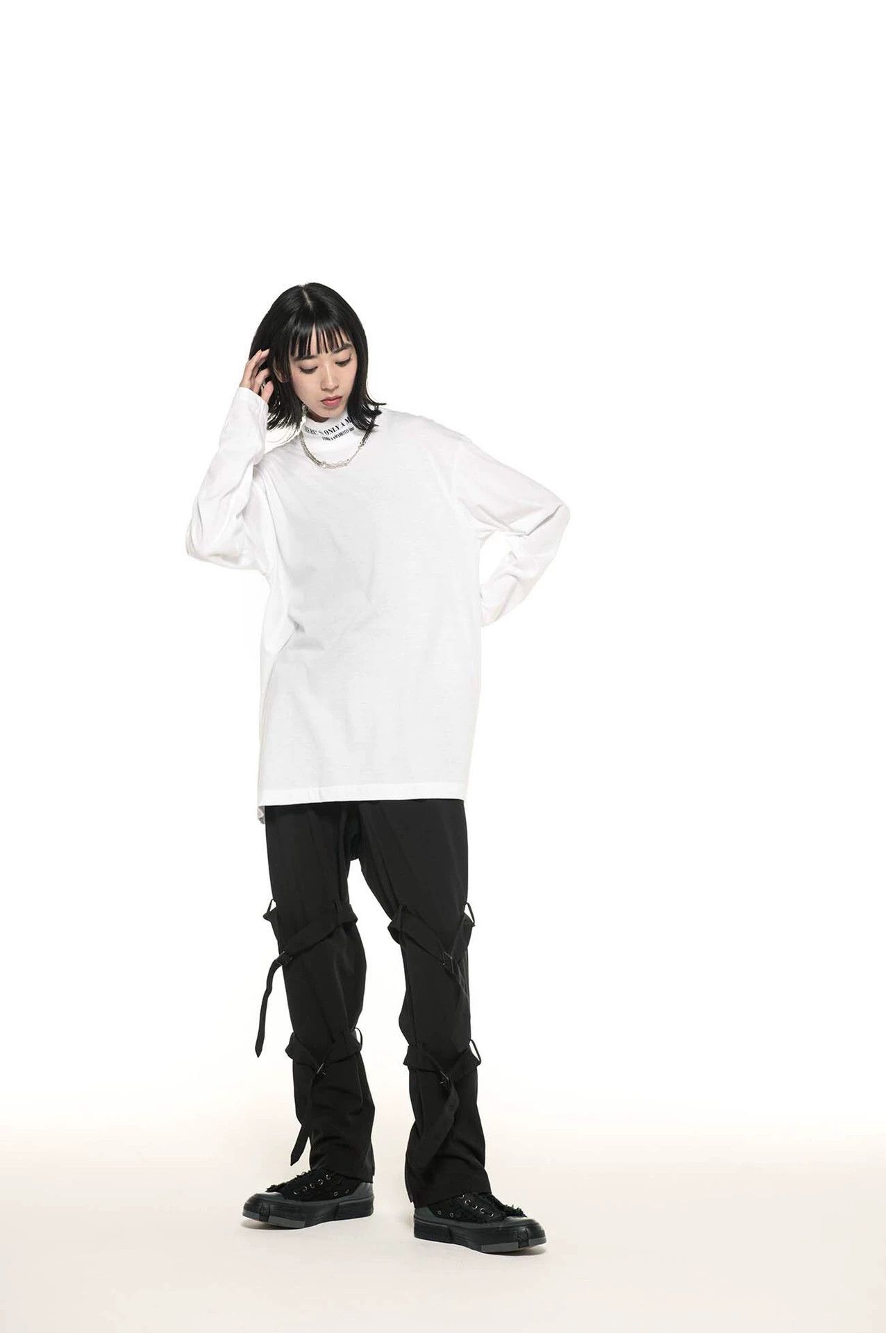 Yohji Yamamoto Yohji Yamamoto SYTE Turtleneck Print Tee Size US L / EU 52-54 / 3 - 2 Thumbnail
