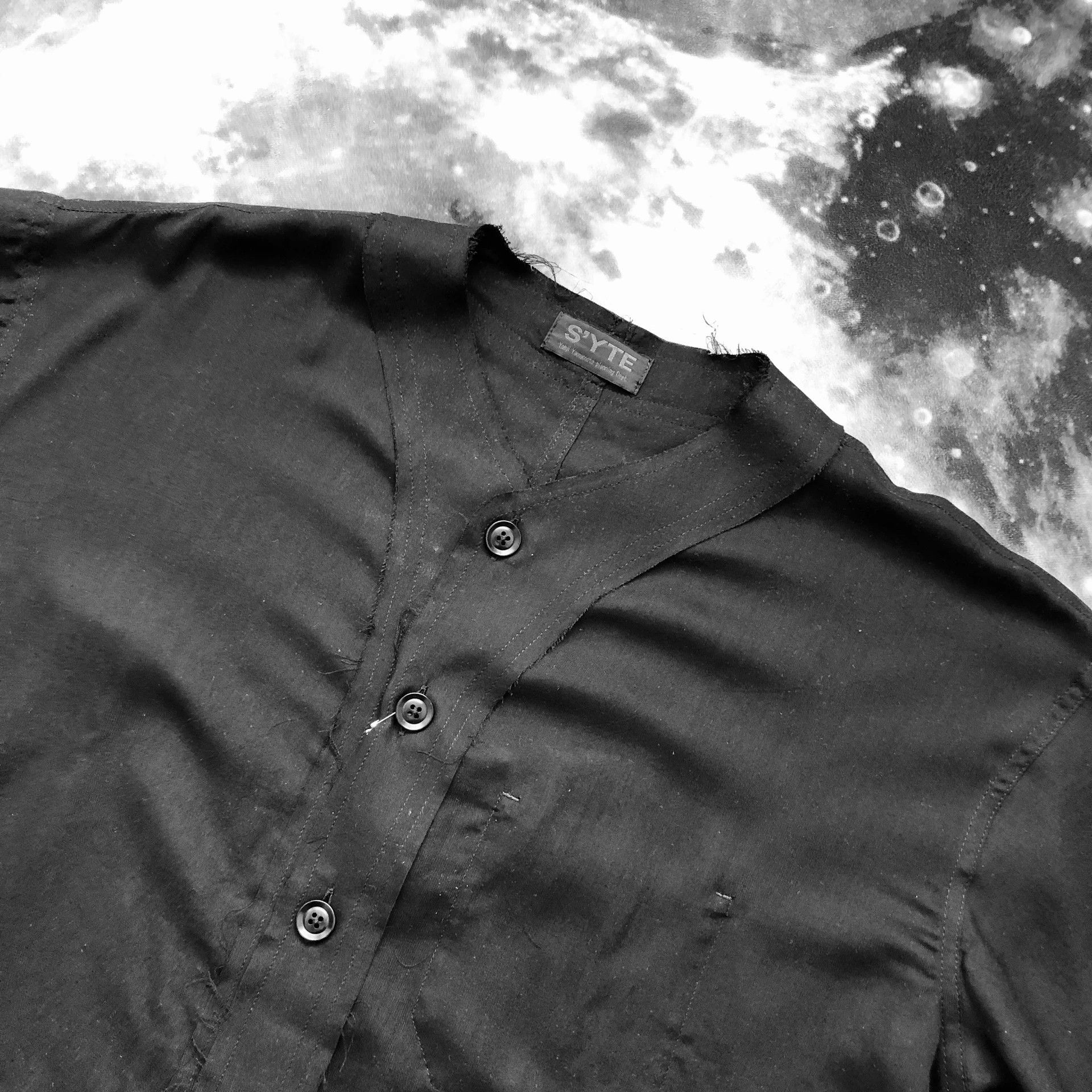 Yohji Yamamoto Yohji Yamamoto SYTE CityBoy Raw Edge Shirt Size US L / EU 52-54 / 3 - 3 Thumbnail