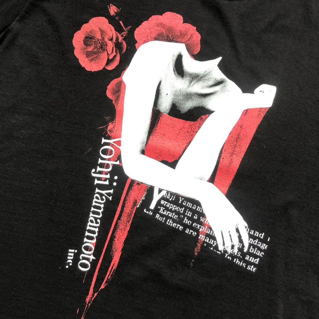 Yohji Yamamoto Yohji Yamamoto SYTE Portrait Short-Sleeve TEE Size US XL / EU 56 / 4 - 6 Thumbnail
