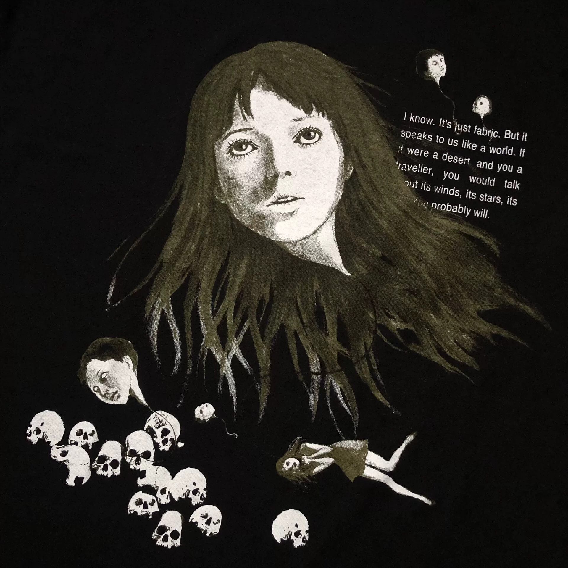 Yohji Yamamoto Yohji Yamamoto SYTE Head Balloon T-shirt Size US L / EU 52-54 / 3 - 4 Thumbnail