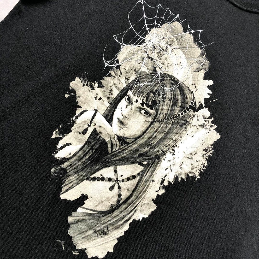Yohji Yamamoto Yohji Yamamoto SYTE Tomie Graphic T-Shirt Size US L / EU 52-54 / 3 - 4 Thumbnail