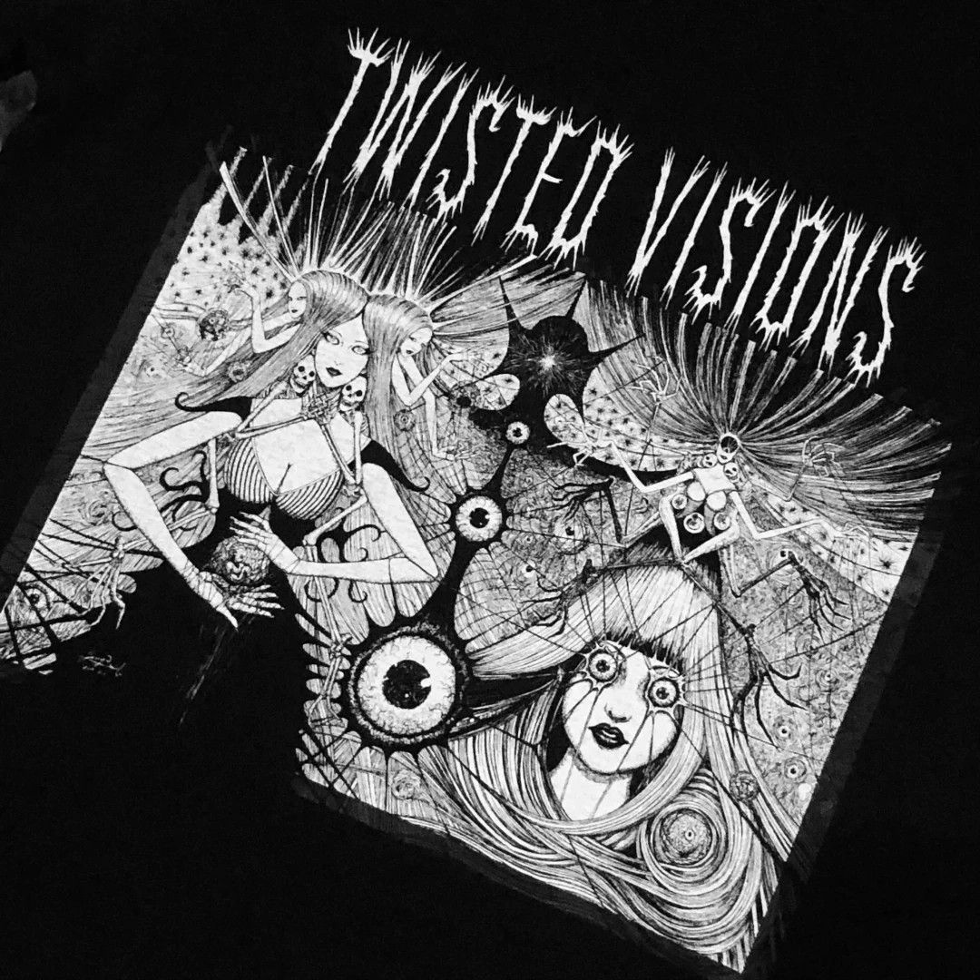 Yohji Yamamoto Yohji Yamamoto SYTE Twisted Visions Tee Size US L / EU 52-54 / 3 - 3 Thumbnail
