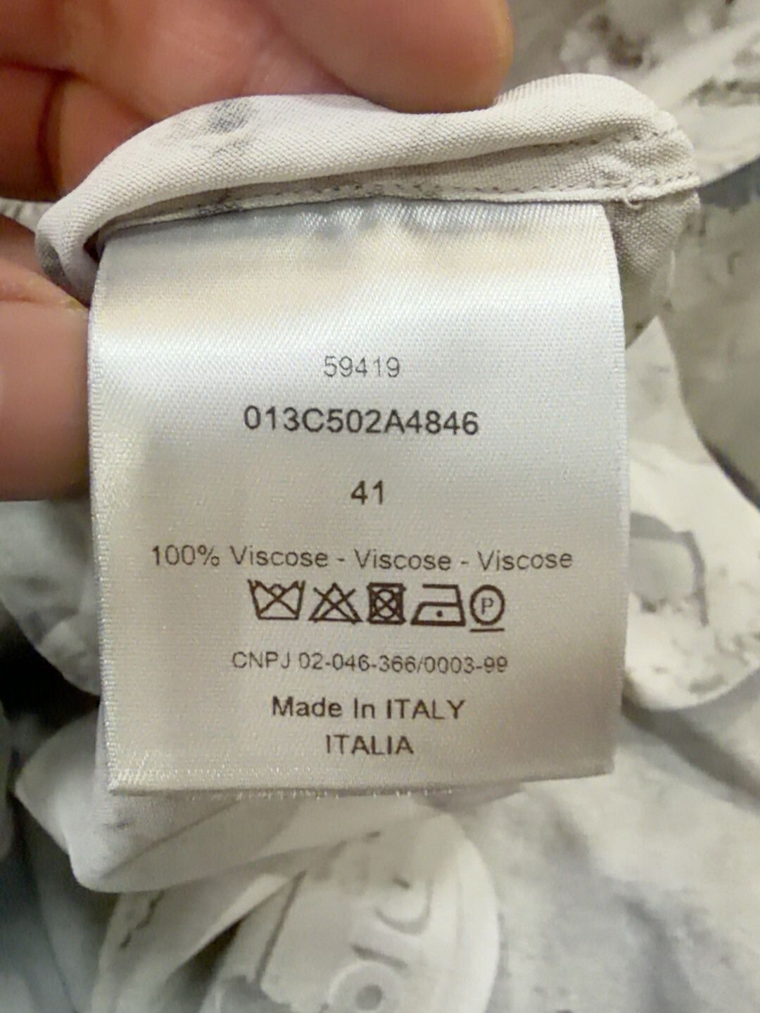 Dior Dior x Daniel Arsham Printed Shirt Size US M / EU 48-50 / 2 - 5 Thumbnail