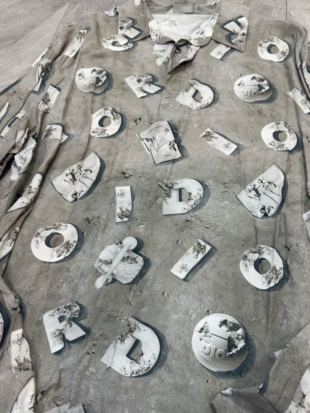 Dior Dior x Daniel Arsham Printed Shirt Size US M / EU 48-50 / 2 - 3 Thumbnail