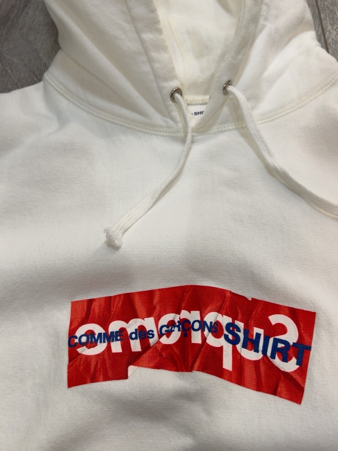 Supreme Supreme x CDG Bogo Box Logo Hoodie Size US M / EU 48-50 / 2 - 2 Thumbnail
