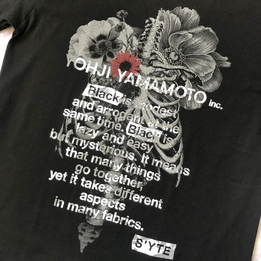 Yohji Yamamoto Yohji Yamamoto SYTE Short-Sleeve T-Shirt Size US M / EU 48-50 / 2 - 3 Thumbnail