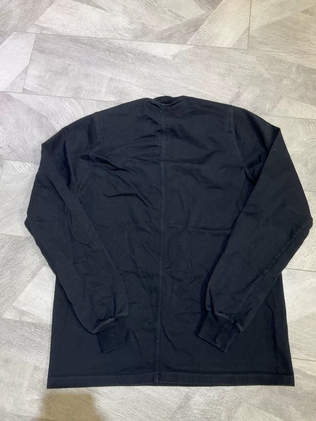 Rick Owens Rick Owens Black Long Sleeve Sweatshirt Size US S / EU 44-46 / 1 - 3 Thumbnail
