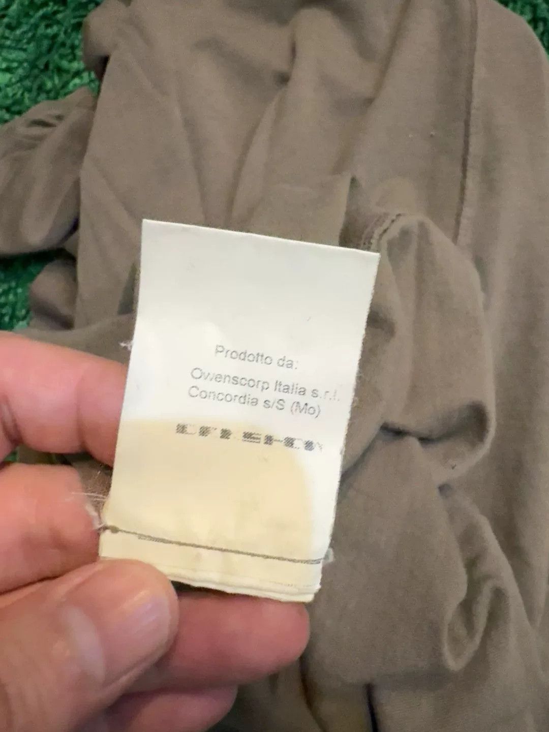 Rick Owens Drkshdw Rick Owens Green Short Sleeve Tee Size US M / EU 48-50 / 2 - 6 Thumbnail