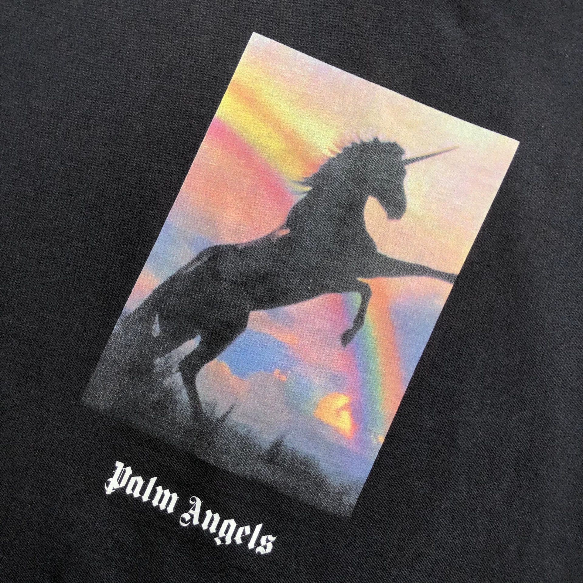 Palm Angels Palm Angels Unicorns Do Exist T-Shirt Size US XL / EU 56 / 4 - 7 Thumbnail