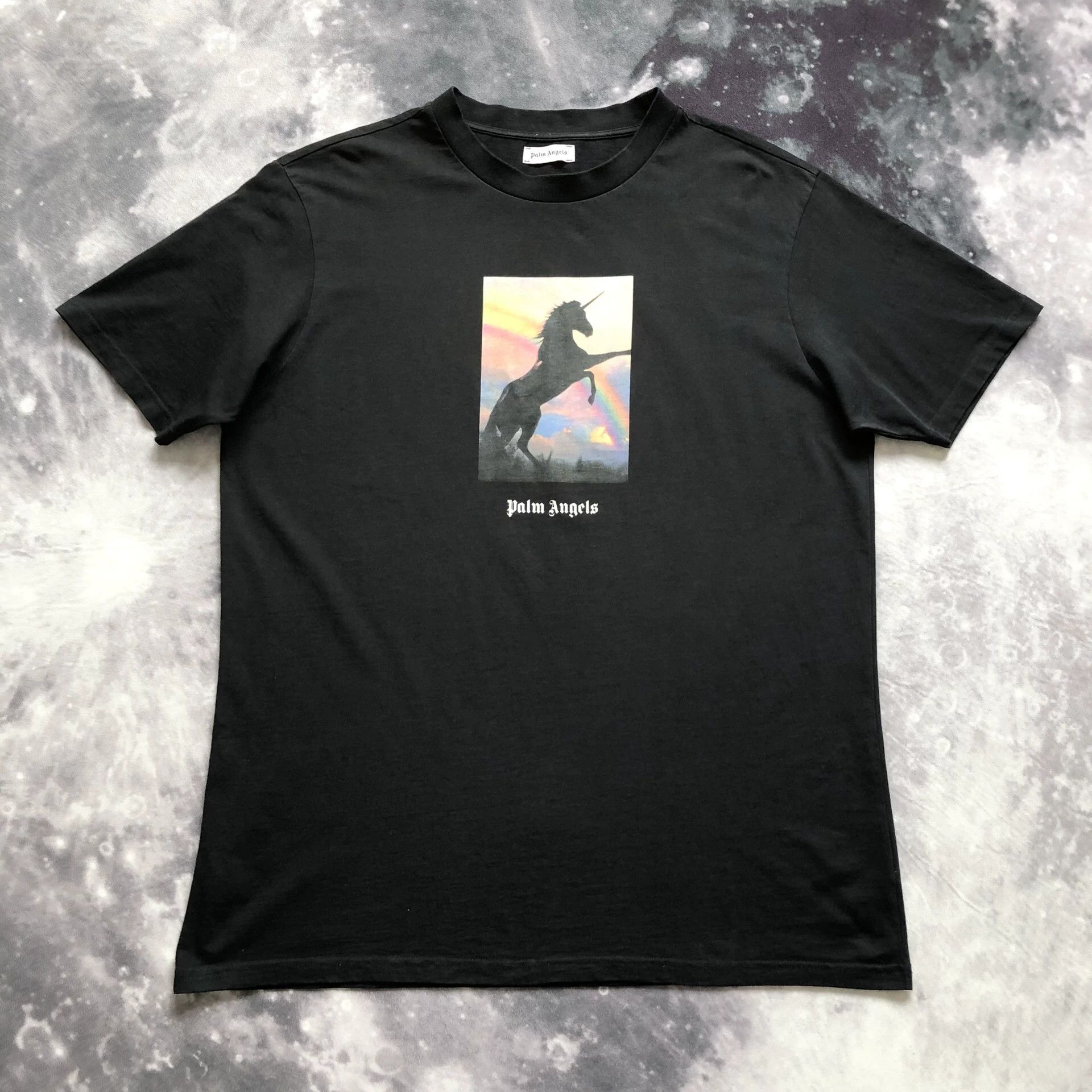 Palm Angels Palm Angels Unicorns Do Exist T-Shirt Size US XL / EU 56 / 4 - 4 Thumbnail