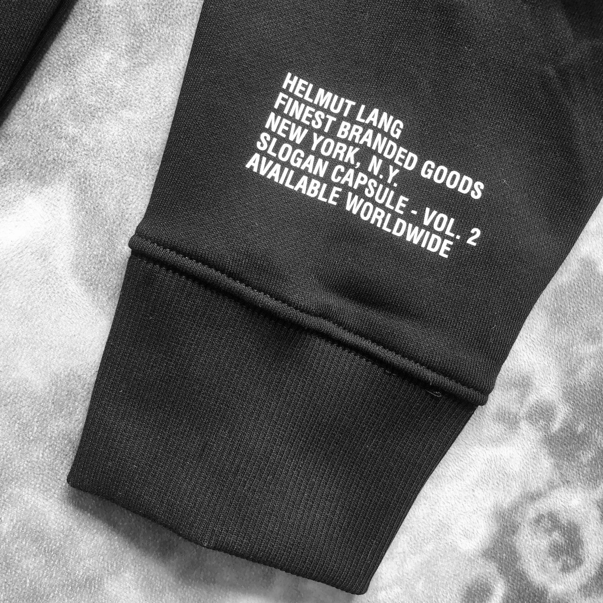Helmut Lang Helmut Lang Back Smiley Stay In School Hoodie Size US L / EU 52-54 / 3 - 8 Thumbnail