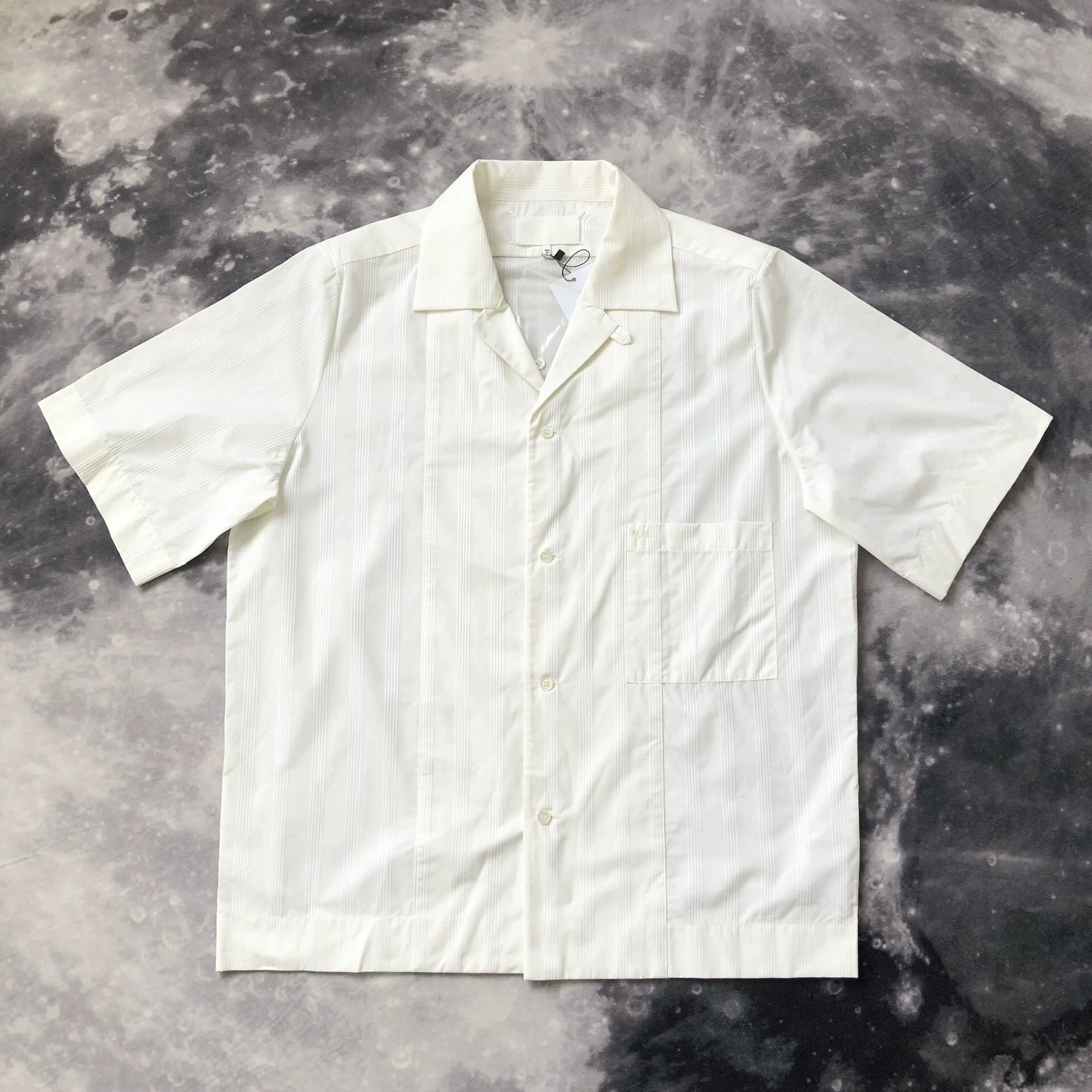 Maison Margiela Maison Margiela SS21 Cuban Collar Bowling Shirt Size US XXS / EU 40 - 5 Thumbnail