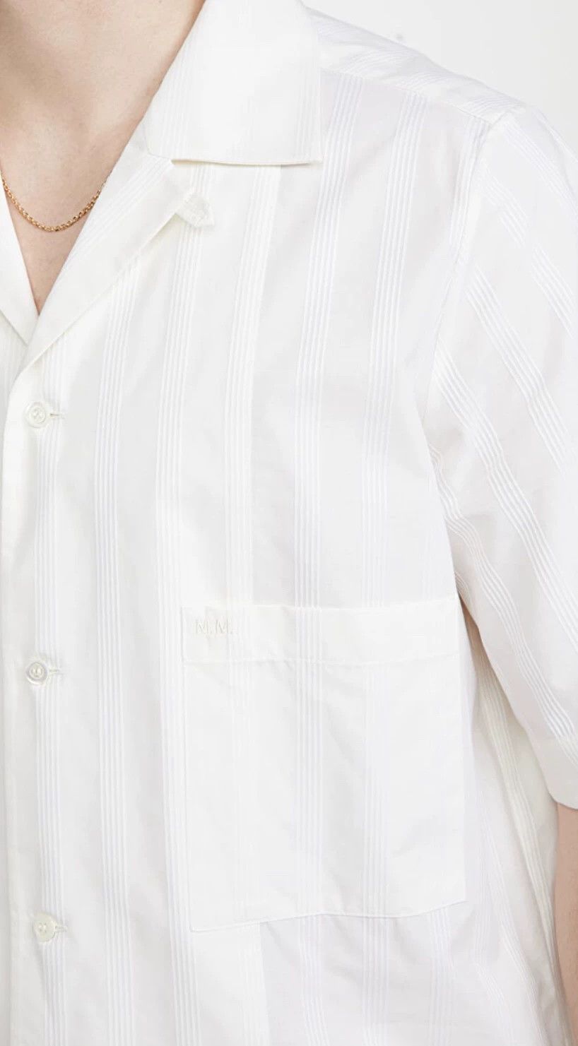 Maison Margiela Maison Margiela SS21 Cuban Collar Bowling Shirt Size US XXS / EU 40 - 2 Thumbnail