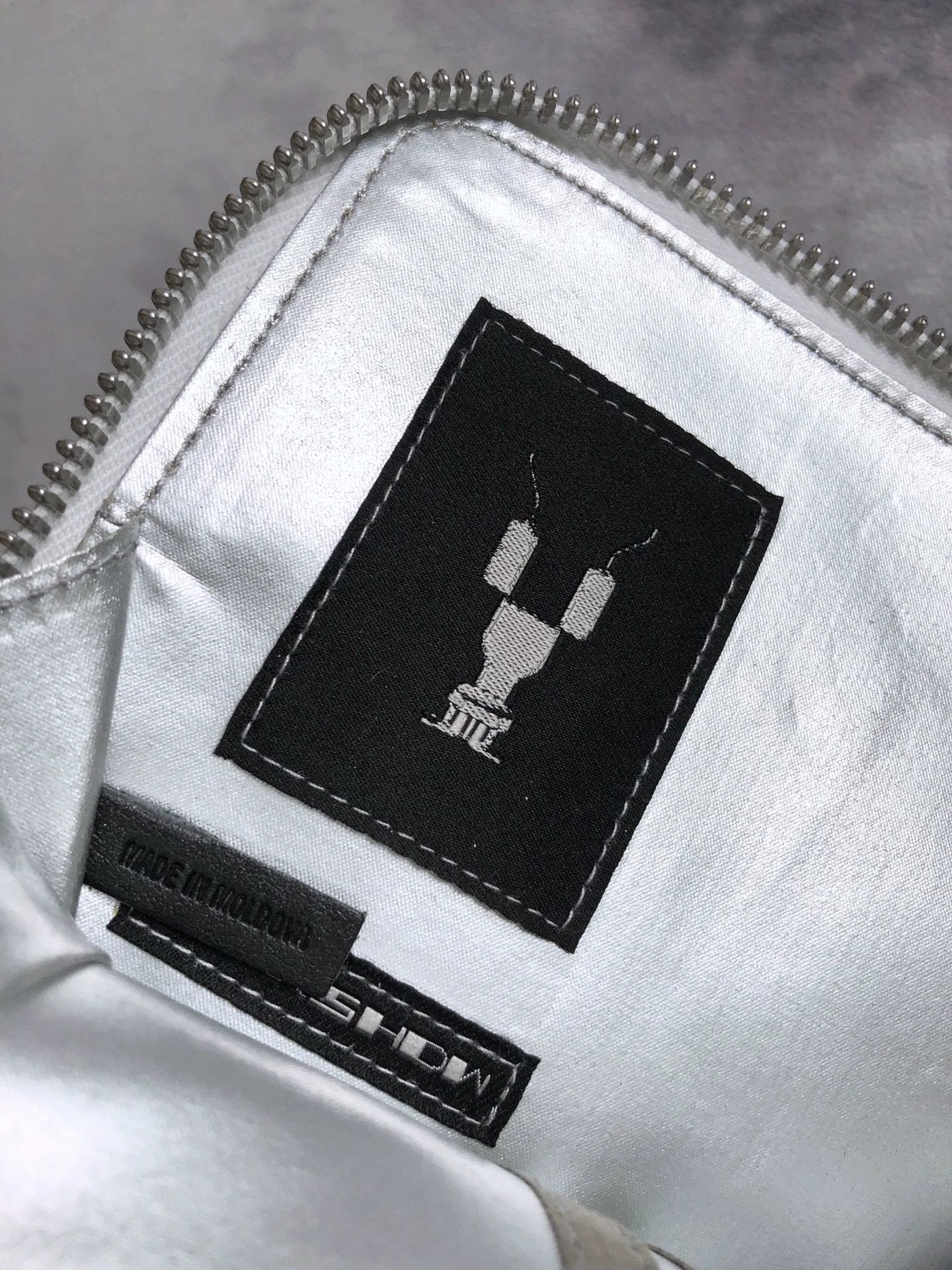 Rick Owens Rick Owens Drkshdw Borsello Silver Bag Size ONE SIZE - 7 Thumbnail
