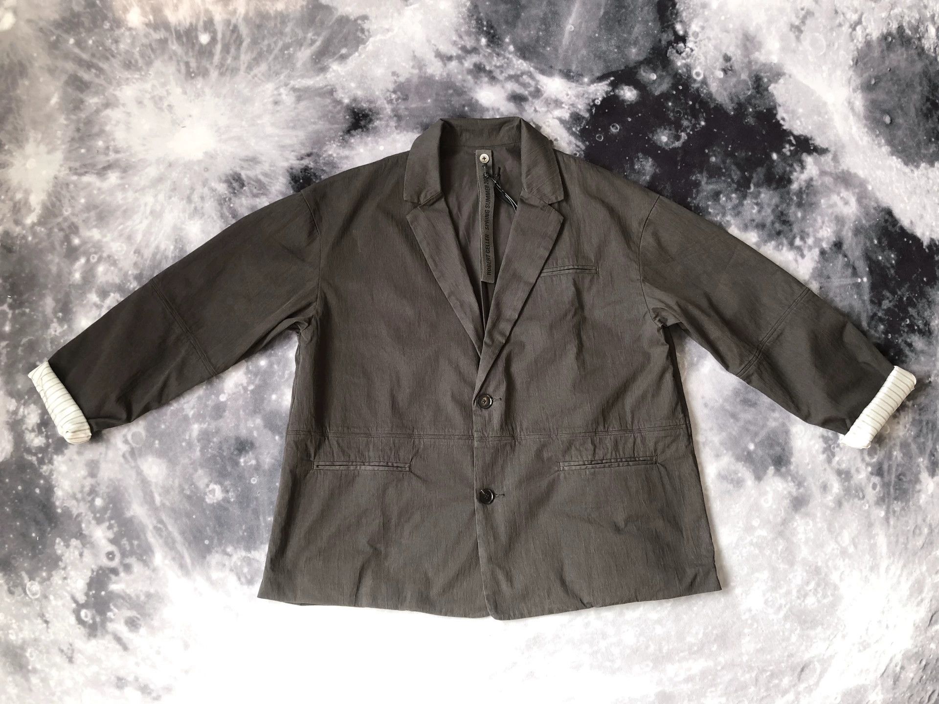 Robert Geller Robert Geller Travel Men's Suit Jacket Size US M / EU 48-50 / 2 - 5 Thumbnail