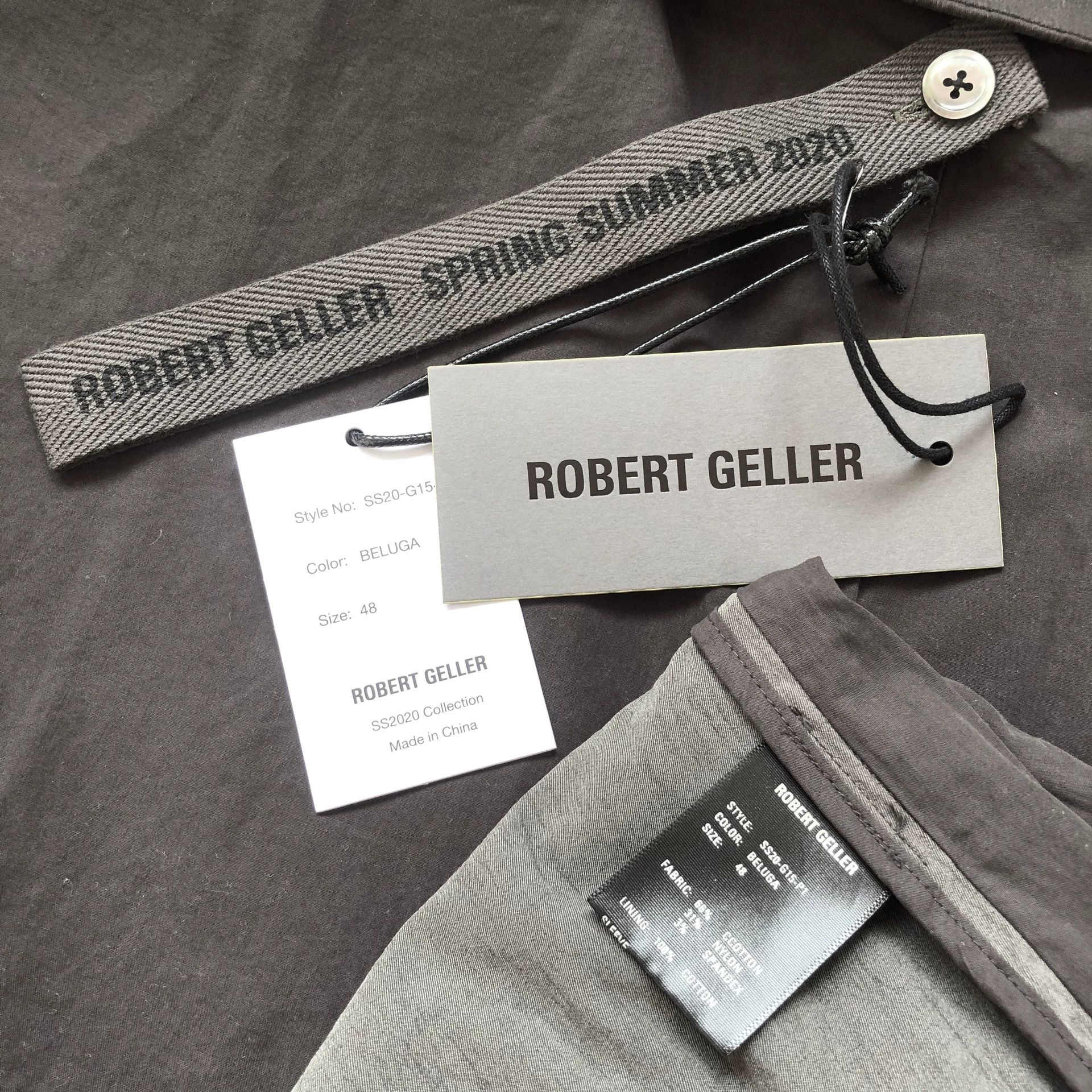 Robert Geller Robert Geller Travel Men's Suit Jacket Size US M / EU 48-50 / 2 - 9 Thumbnail