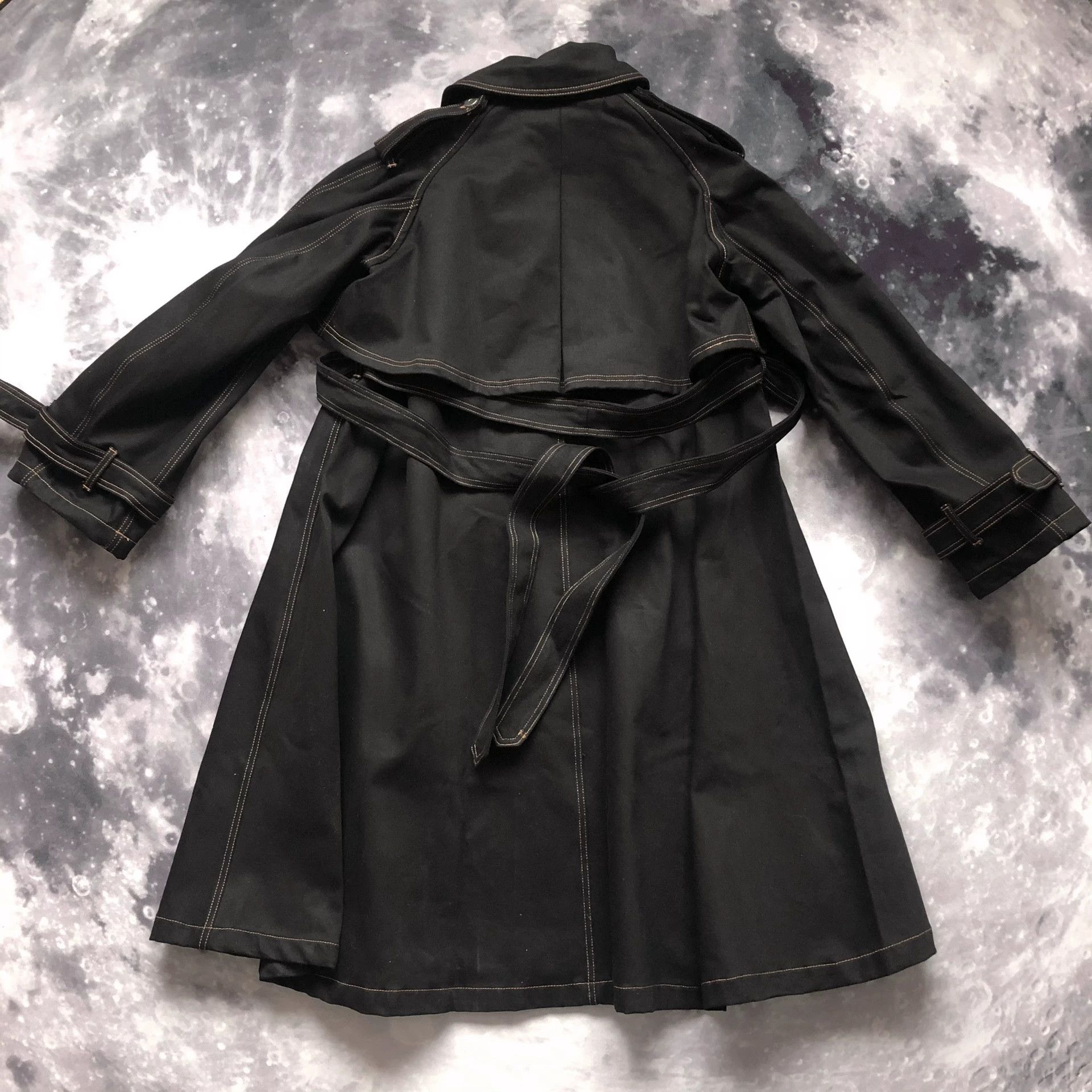 MATTHEW ADAMS DOLAN Matthew Adams Dolan Stitch Trench Coat Size US M / EU 48-50 / 2 - 8 Thumbnail