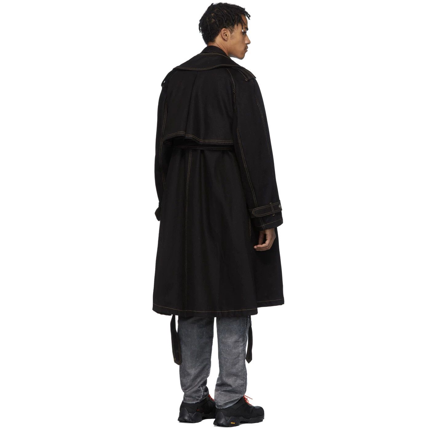 MATTHEW ADAMS DOLAN Matthew Adams Dolan Stitch Trench Coat Size US M / EU 48-50 / 2 - 3 Thumbnail