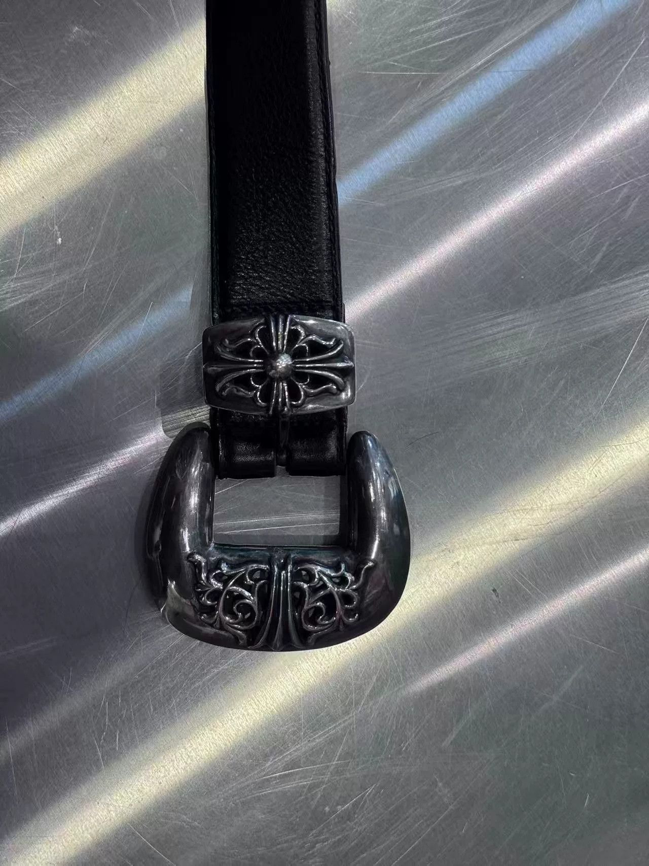 Chrome Hearts Chrome Hearts Cat Paw Belt Size 38 Size ONE SIZE - 2 Thumbnail