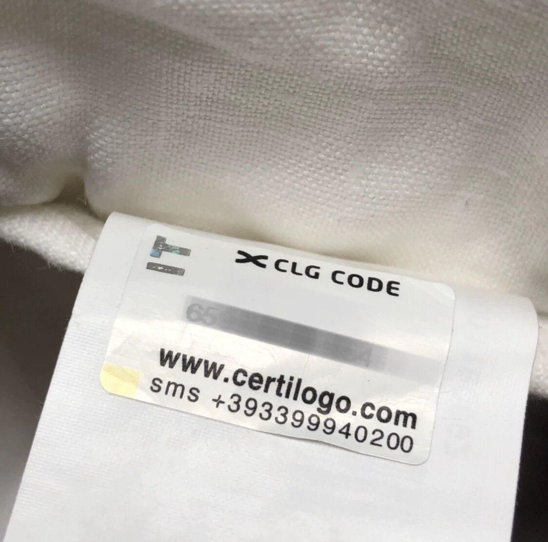 Just Cavalli Just Cavalli Men's White Linen Carrot Pants Size US 34 / EU 50 - 9 Thumbnail