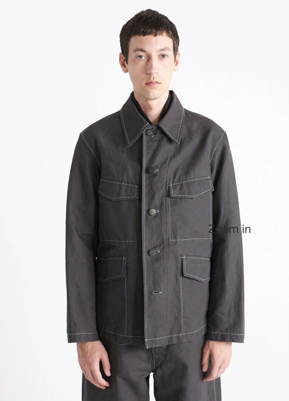 Lemaire Lemaire Men's Field Jacket Size US L / EU 52-54 / 3 - 2 Thumbnail