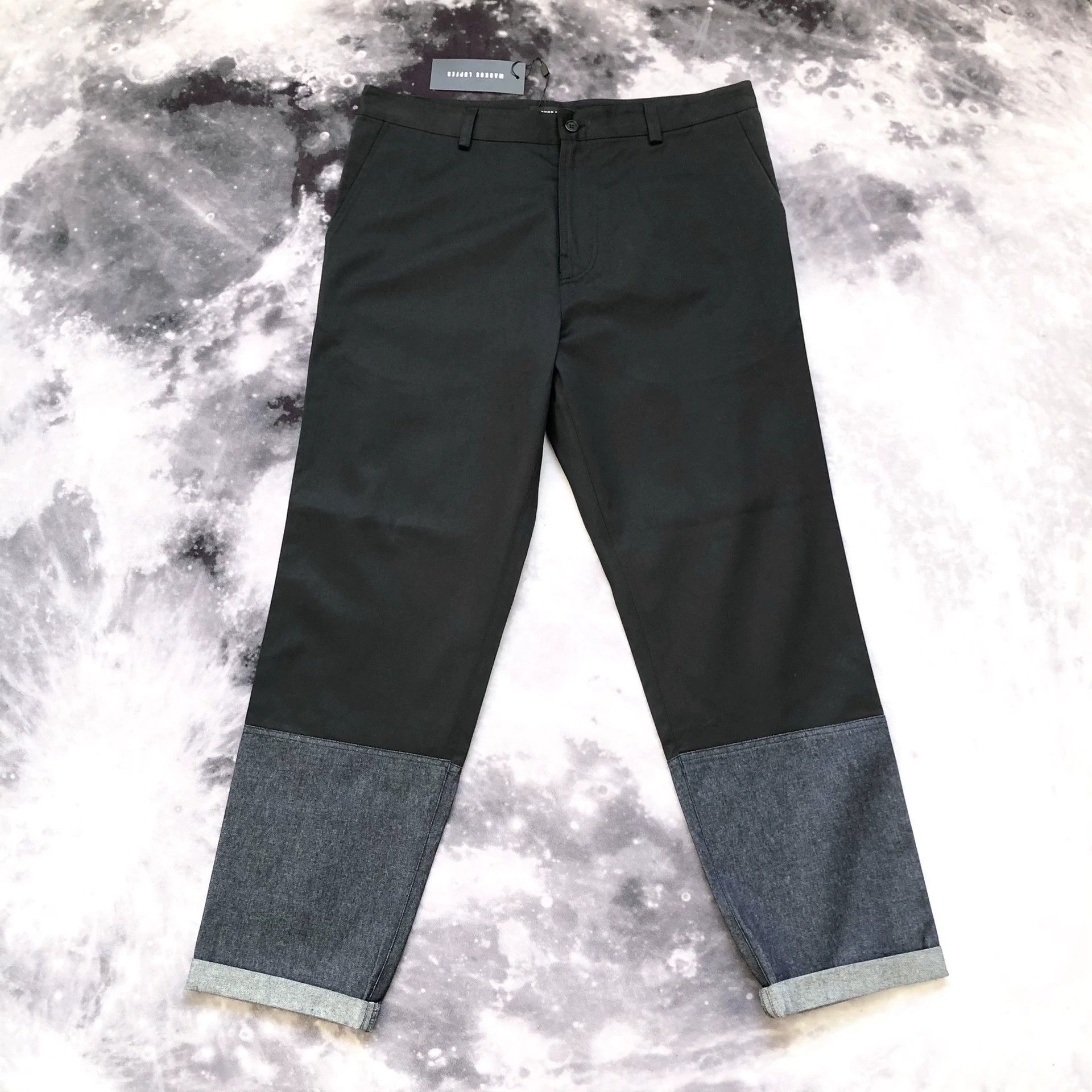 Markus Lupfer Markus Lupfer Contrast Denim Chino Pants Size US 34 / EU 50 - 4 Thumbnail