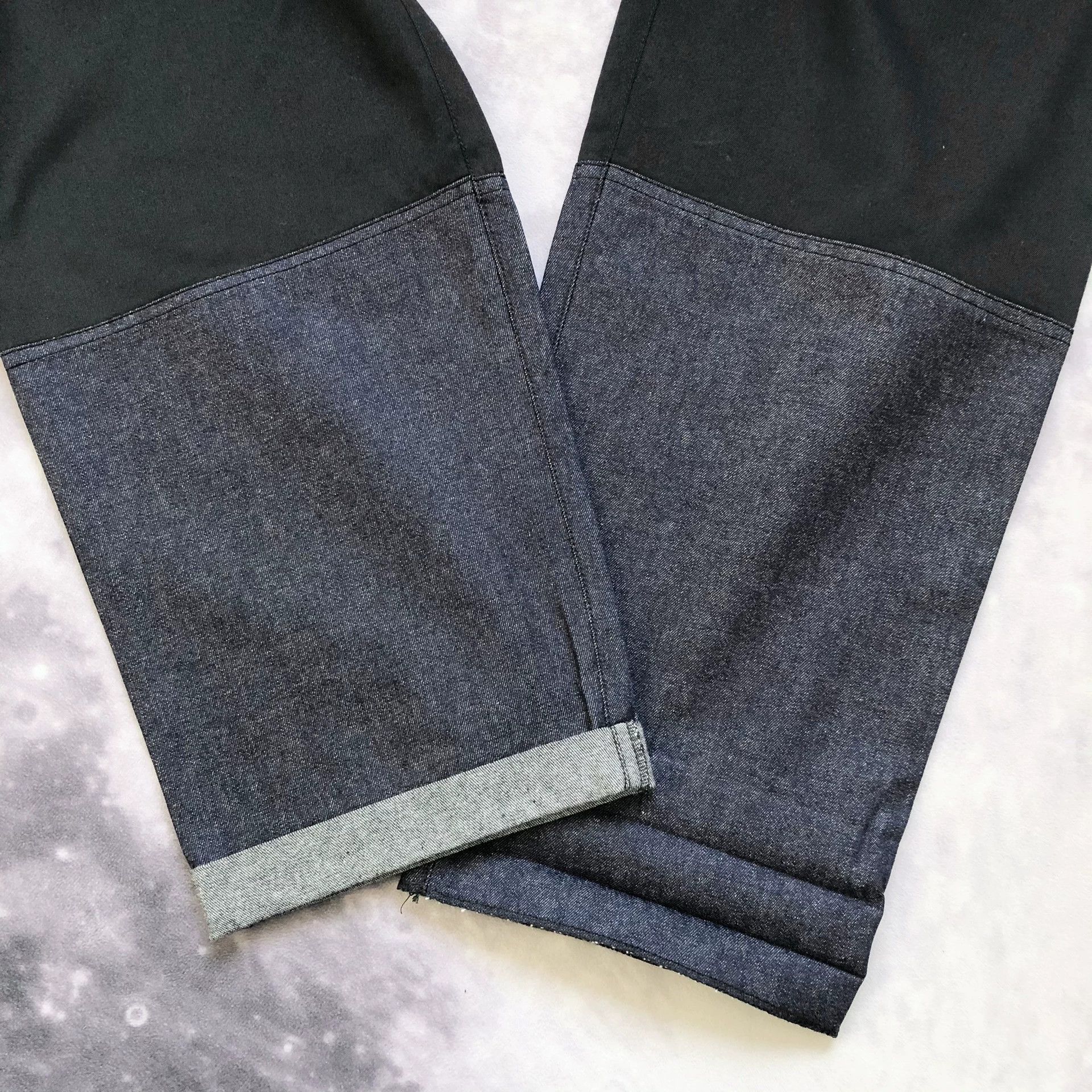 Markus Lupfer Markus Lupfer Contrast Denim Chino Pants Size US 34 / EU 50 - 6 Thumbnail