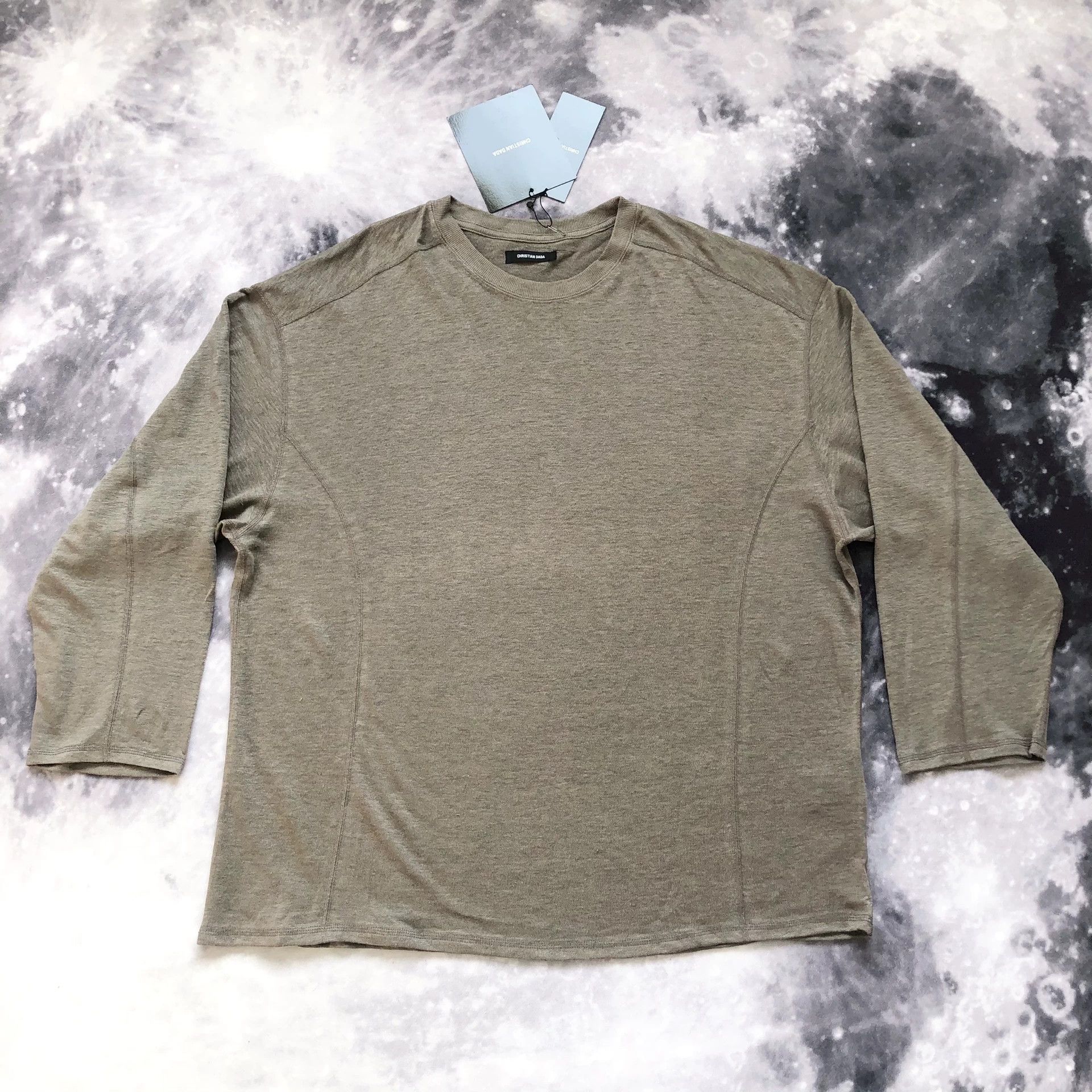 Christian Dada Christian Dada Crew Neck Linen Knit Tee Size US L / EU 52-54 / 3 - 2 Thumbnail