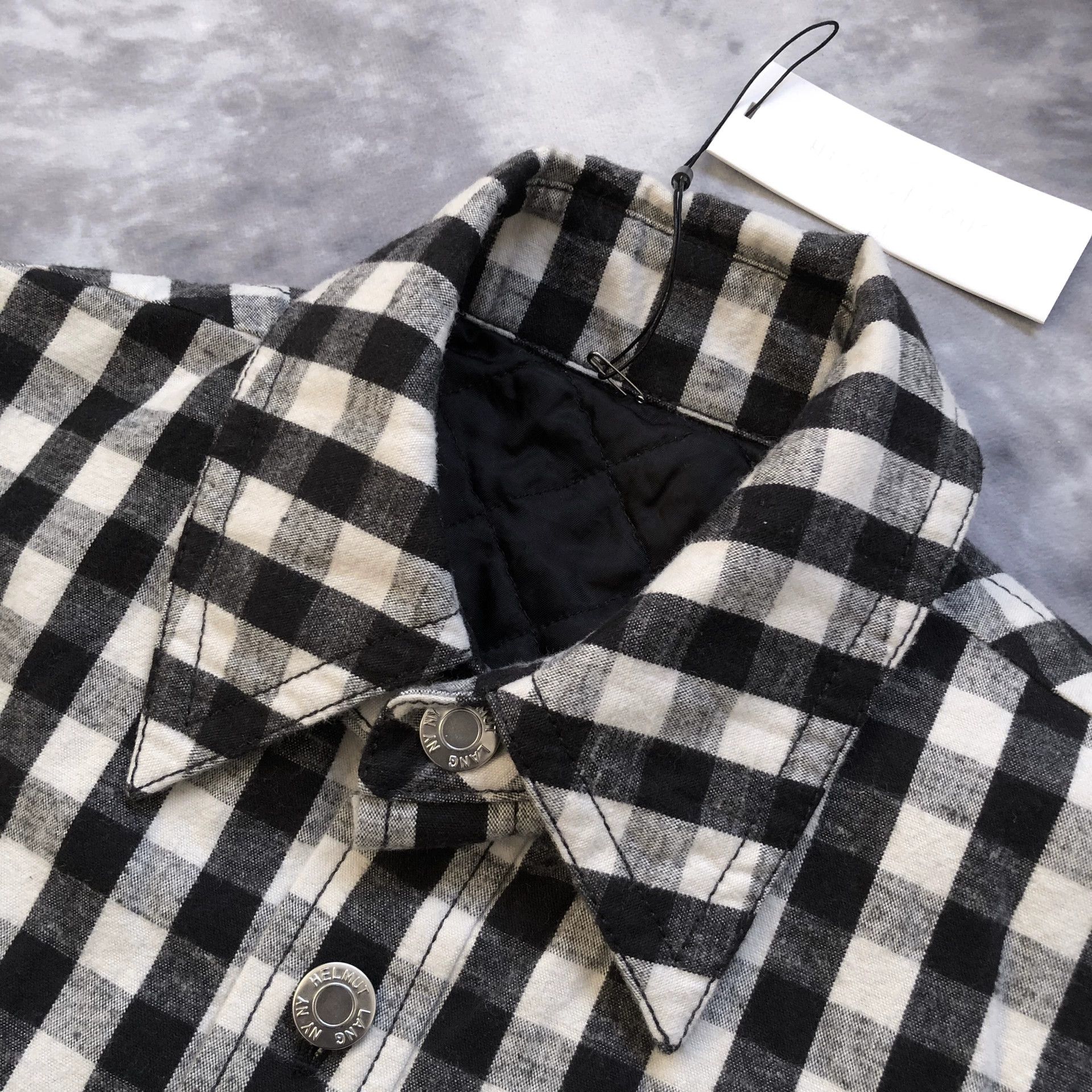 Helmut Lang Helmut Lang Quilted Check Jacket Size US L / EU 52-54 / 3 - 2 Thumbnail