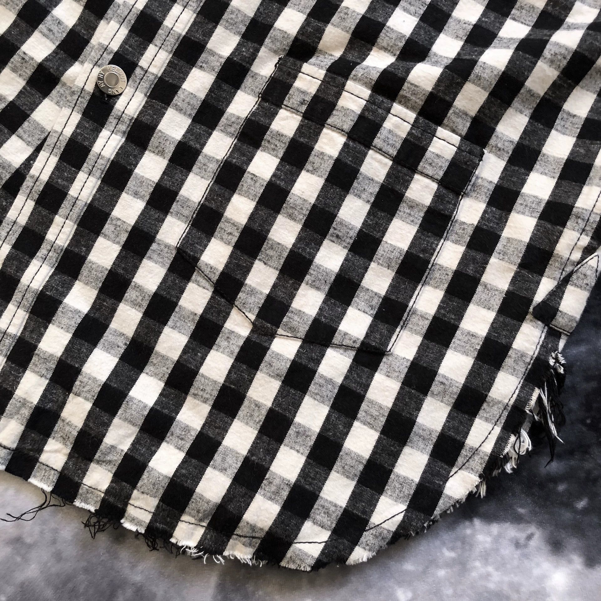 Helmut Lang Helmut Lang Quilted Check Jacket Size US L / EU 52-54 / 3 - 5 Thumbnail