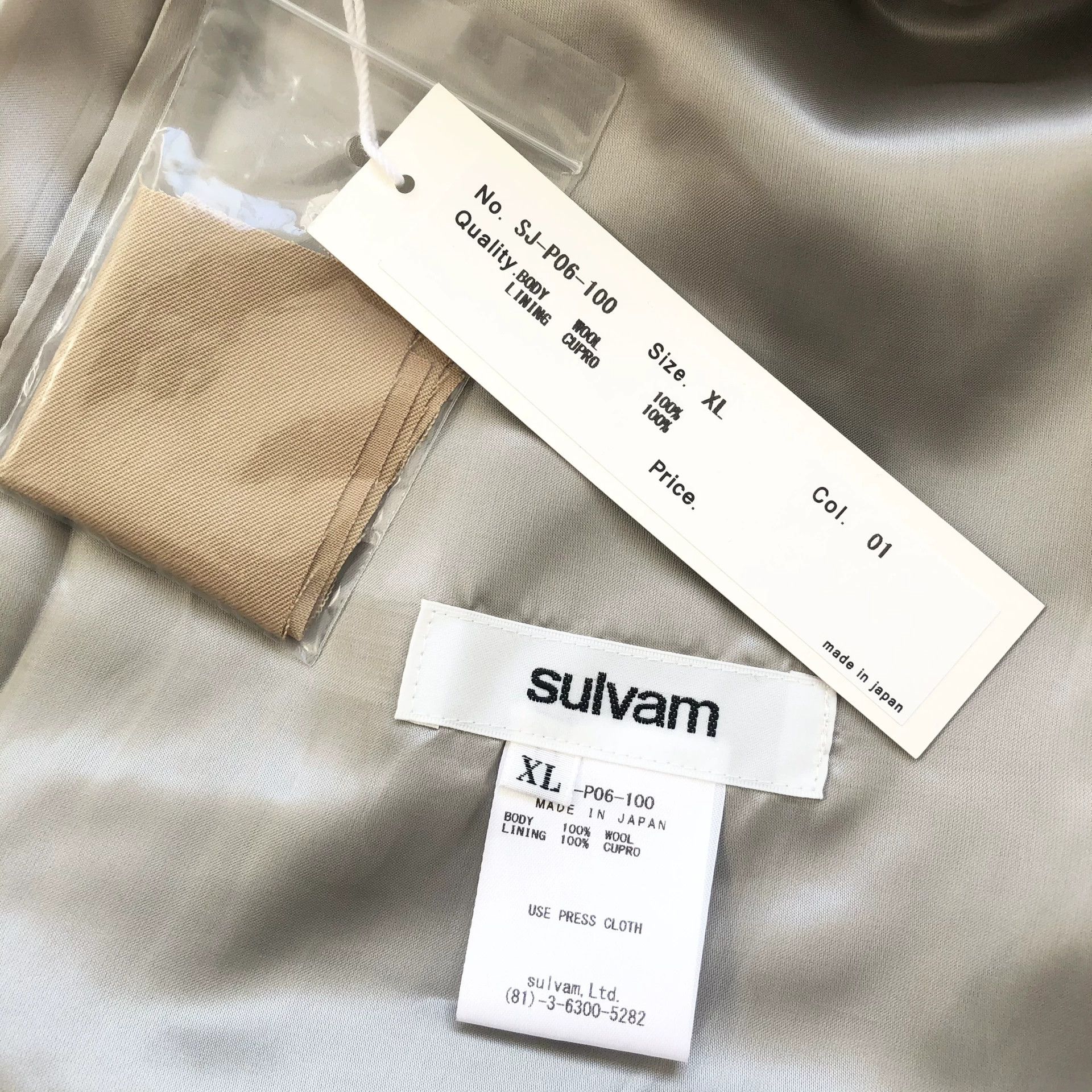 Sulvam sulvam Wool Strap Double Back Zip Pants Size US 34 / EU 50 - 9 Thumbnail