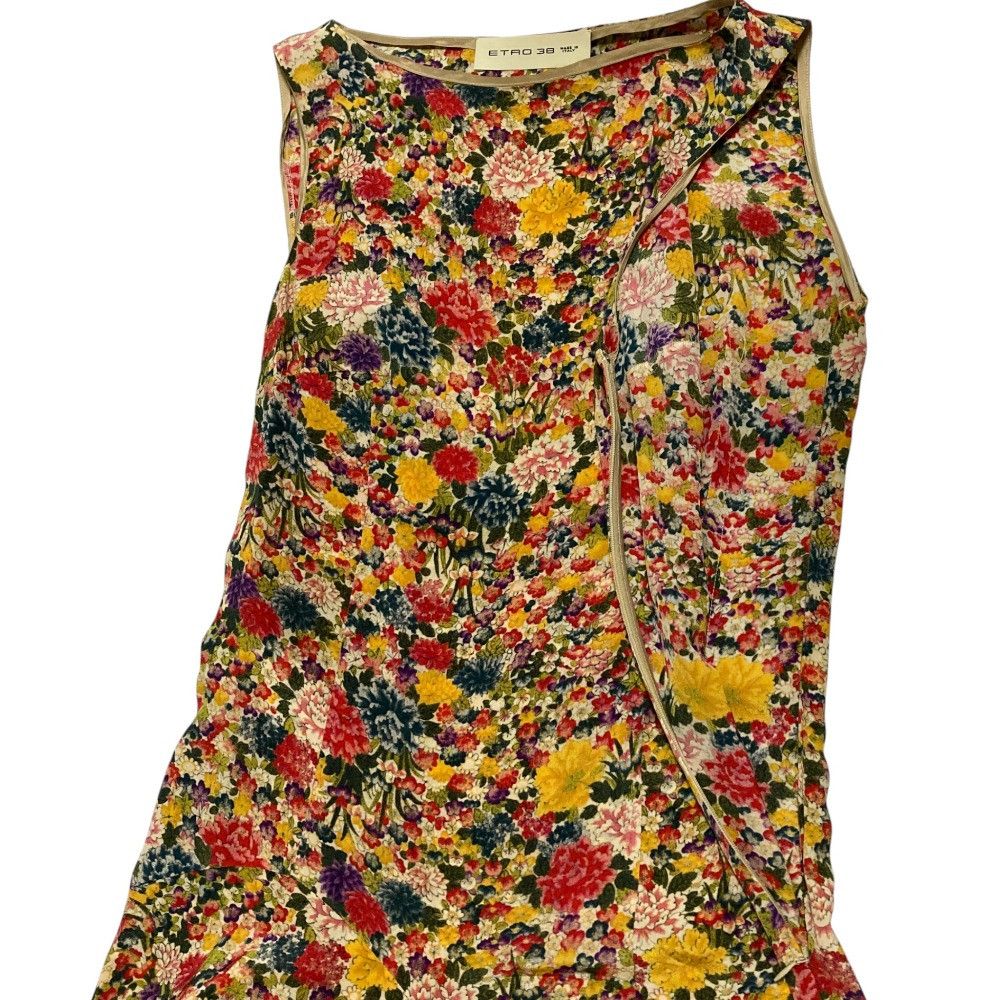 Other Other Etro Floral Print Sleeveless Dress Textile Dresses DUTY FREE for USA Size ONE SIZE - 4 Thumbnail