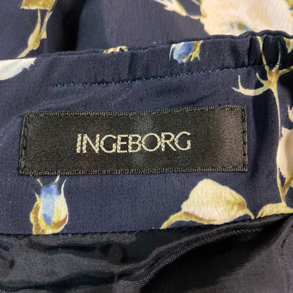 Other Ingeborg Flower Print Long Skirt Textile Skirts DUTY FREE for USA