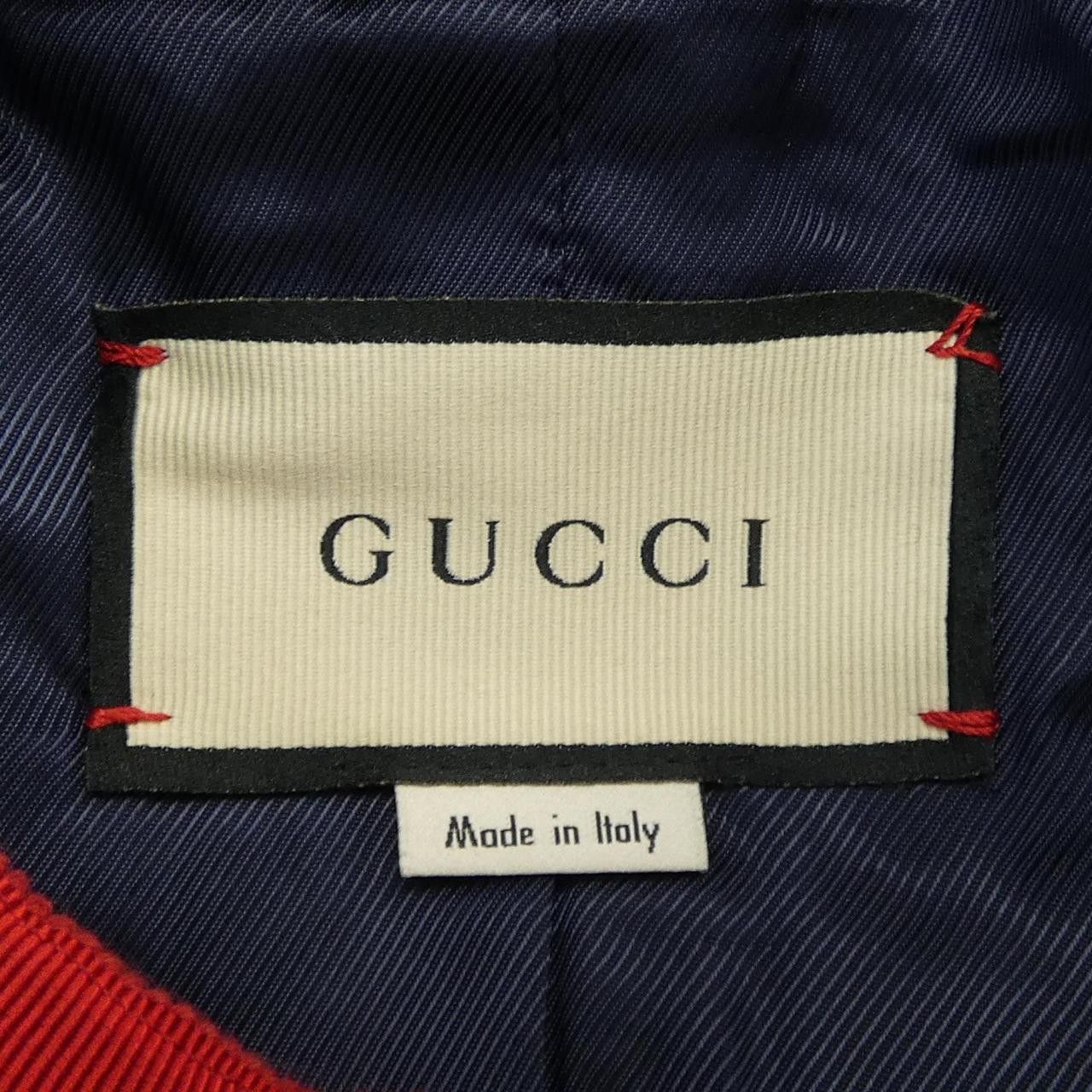 Gucci Gucci Gucci Collarless Jacket Textile Outerwear 545460ZAAK4 DUTY FREE for USA Size ONE SIZE - 4 Thumbnail