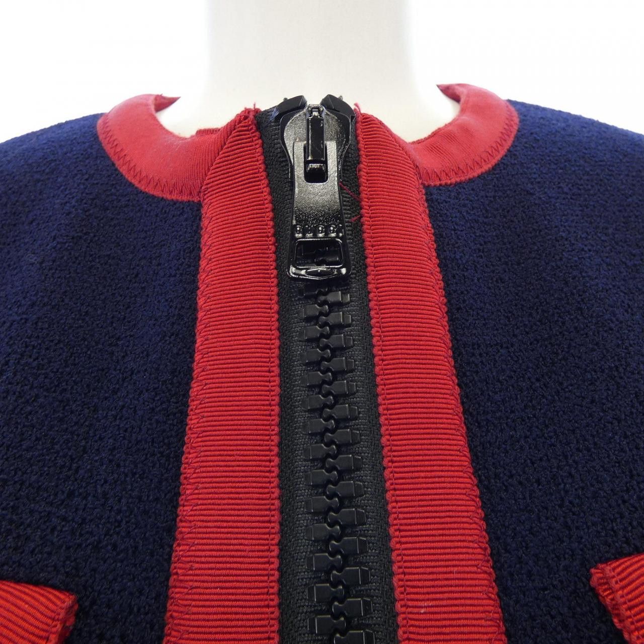 Gucci Gucci Gucci Collarless Jacket Textile Outerwear 545460ZAAK4 DUTY FREE for USA Size ONE SIZE - 5 Thumbnail