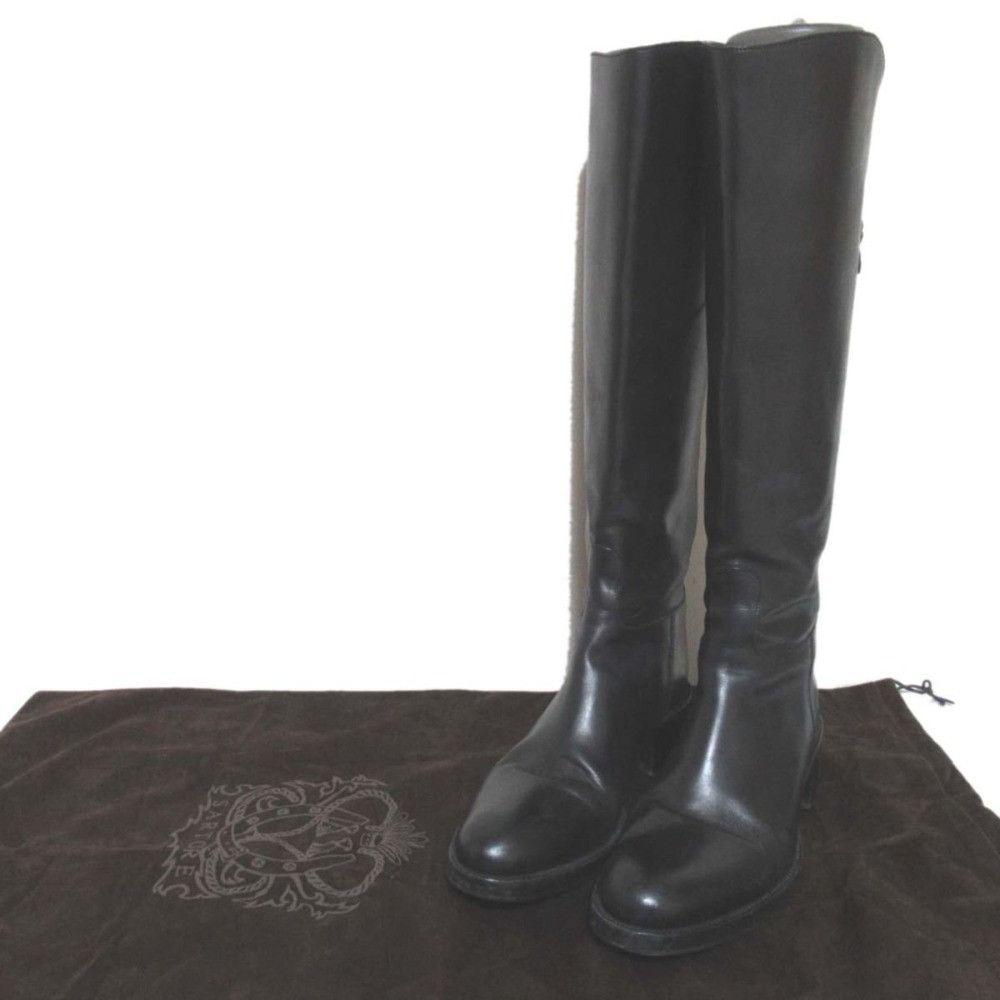 Other Other Sartore Cross Strap Leather Long Boots Leather Shoes DUTY FREE for USA Size ONE SIZE - 8 Thumbnail