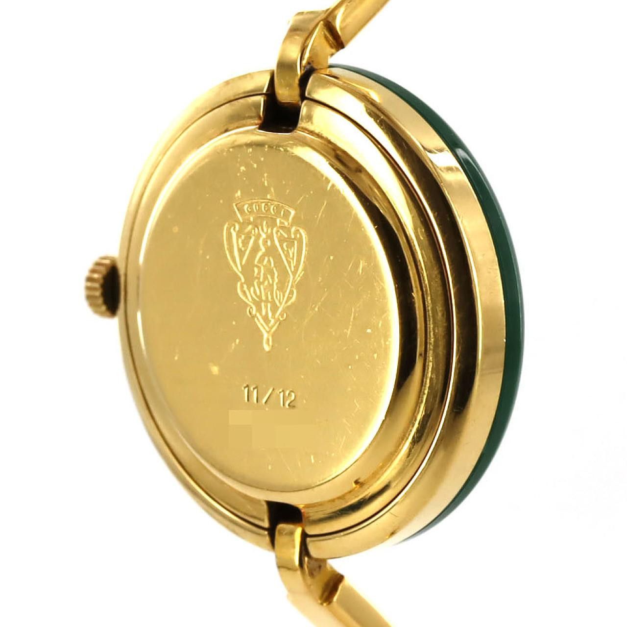 Gucci Gucci Gucci Change Ring GP Quartz Metal Quartz 11/12 DUTY FREE for USA Size ONE SIZE - 5 Thumbnail