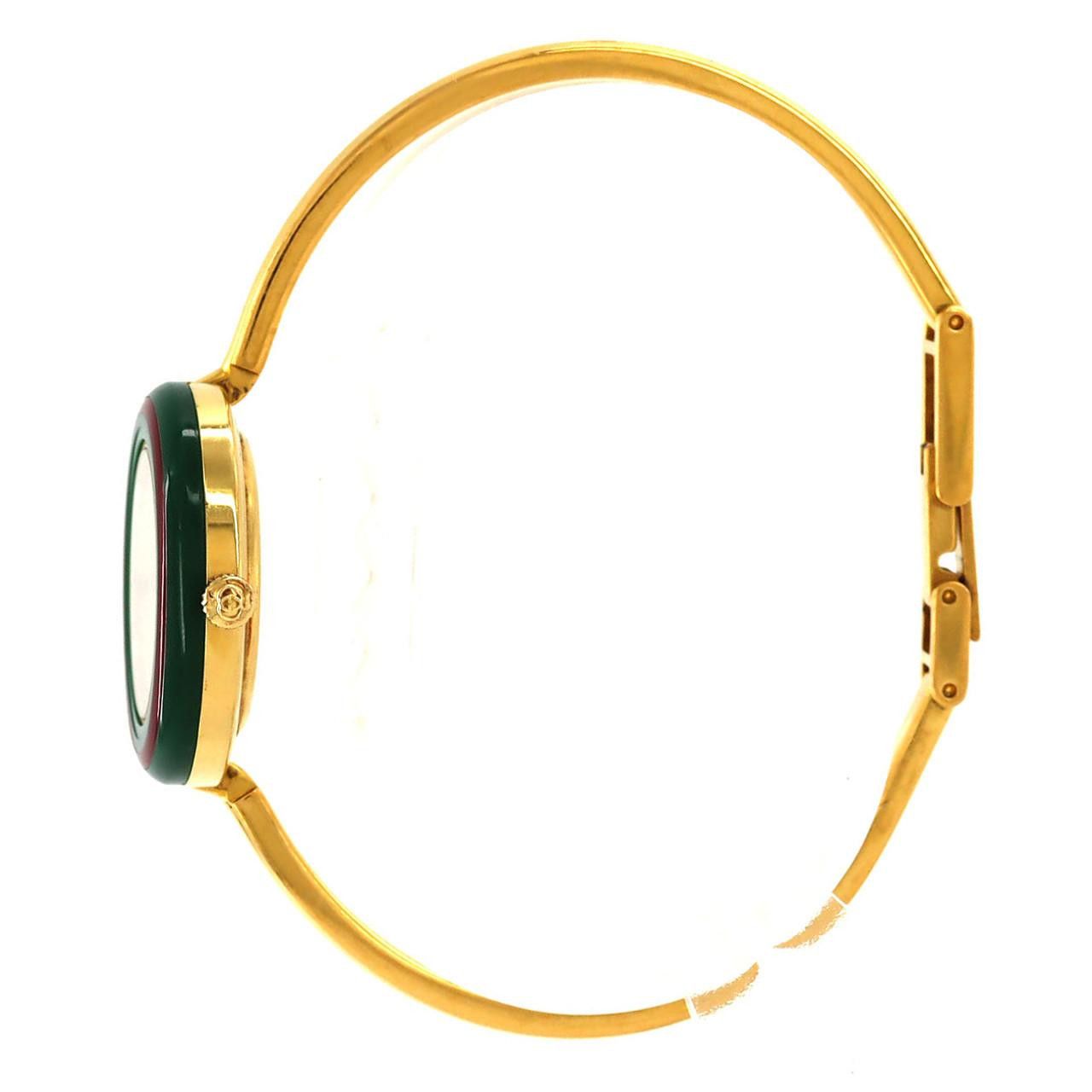 Gucci Gucci Gucci Change Ring GP Quartz Metal Quartz 11/12 DUTY FREE for USA Size ONE SIZE - 3 Thumbnail