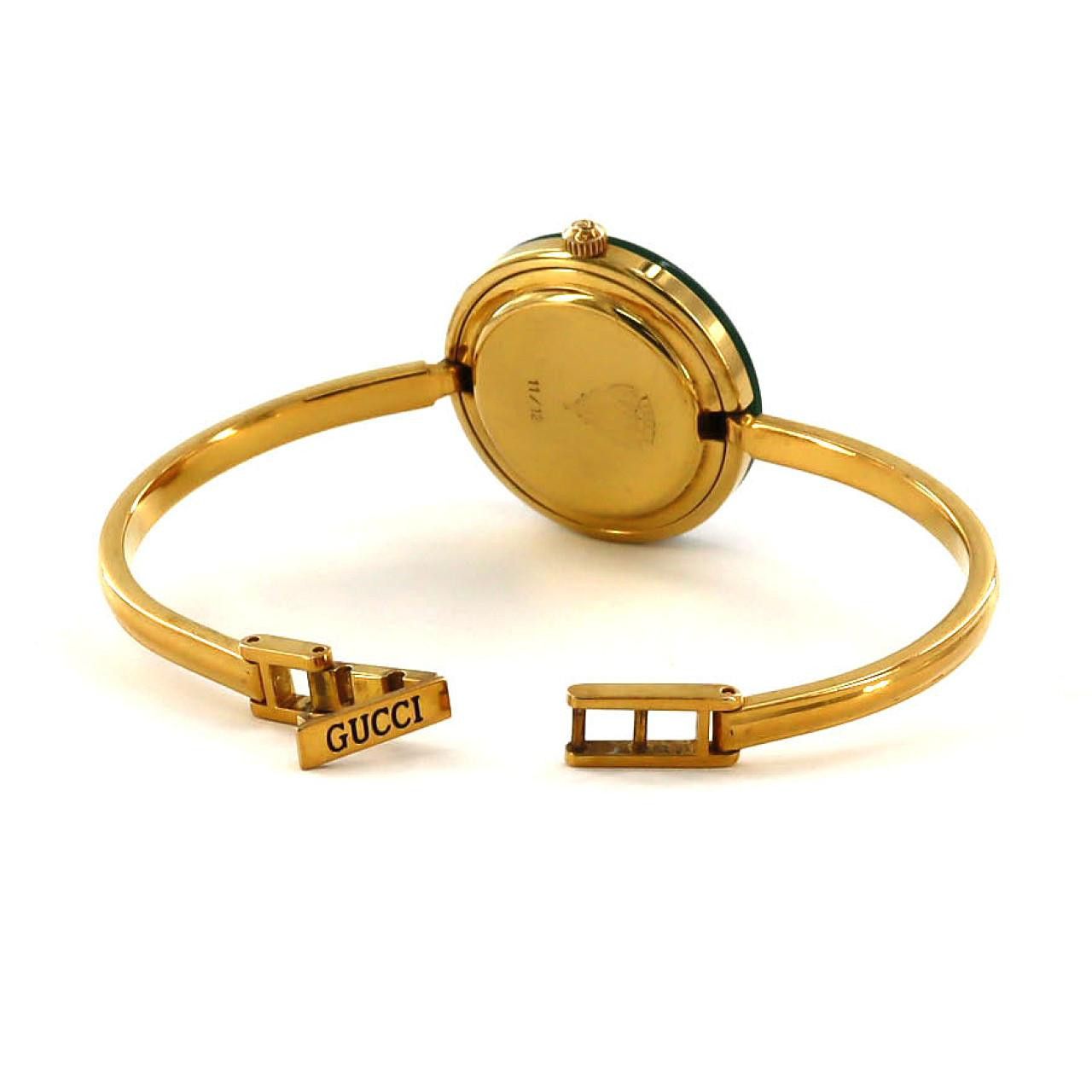 Gucci Gucci Gucci Change Ring GP Quartz Metal Quartz 11/12 DUTY FREE for USA Size ONE SIZE - 6 Thumbnail