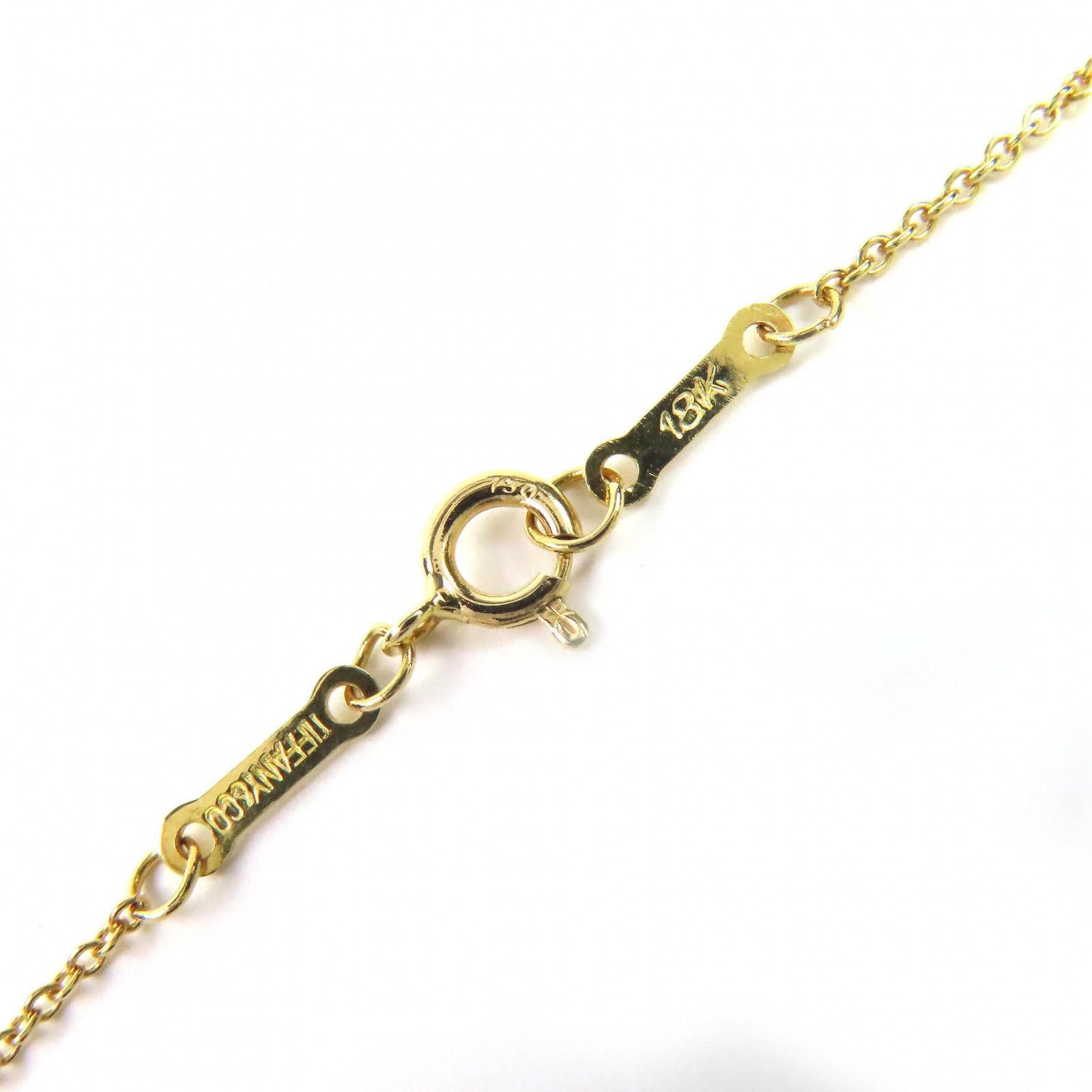Tiffany & Co. Tiffany & Co. Tiffany&Co. Open Heart Au750 Necklace Precious Metal Necklace DUTY FREE for USA Size ONE SIZE - 7 Thumbnail