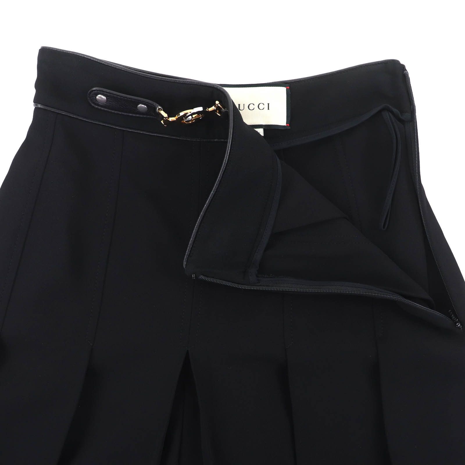 Gucci Gucci Gucci Rayon Lambskin Pants Textile Pants 596968 DUTY FREE for USA Size ONE SIZE - 3 Thumbnail