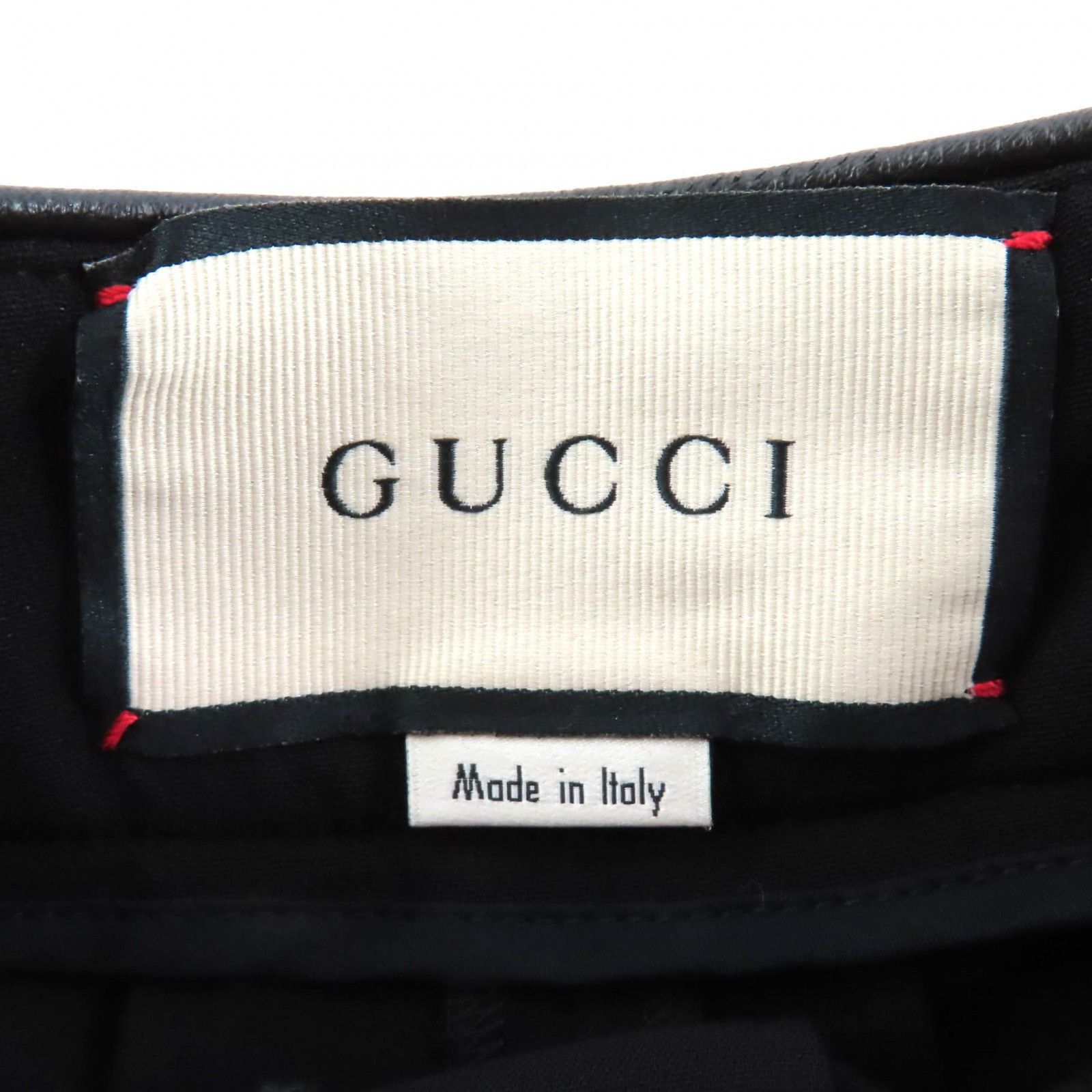 Gucci Gucci Gucci Rayon Lambskin Pants Textile Pants 596968 DUTY FREE for USA Size ONE SIZE - 7 Thumbnail