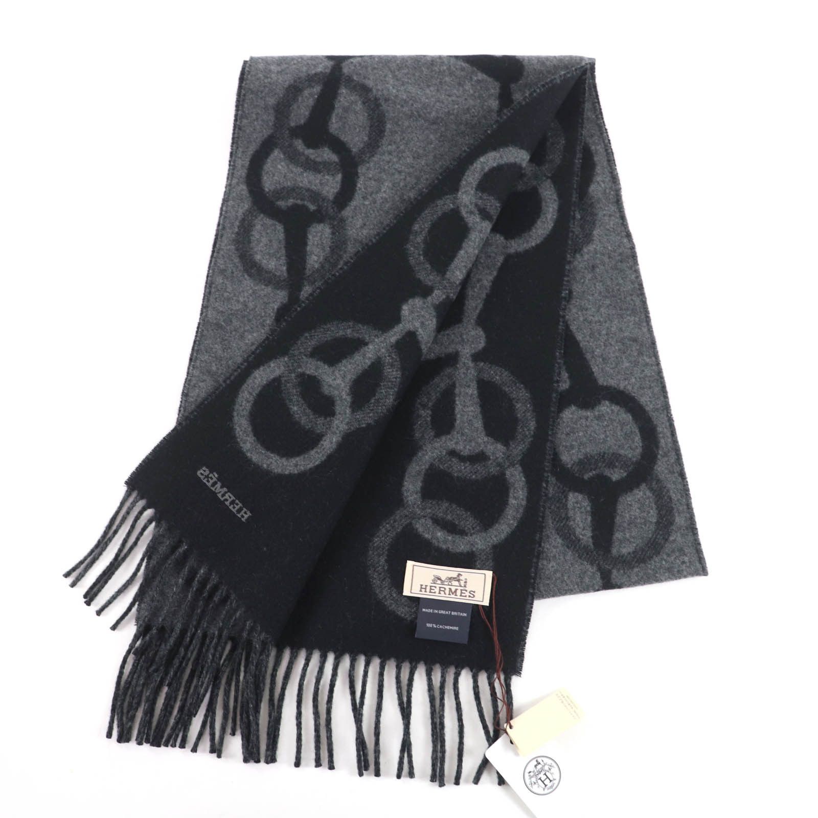Hermes Hermes Hermès Any Mall Cashmere Scarf Textile Scarf DUTY FREE for USA Size ONE SIZE - 3 Thumbnail